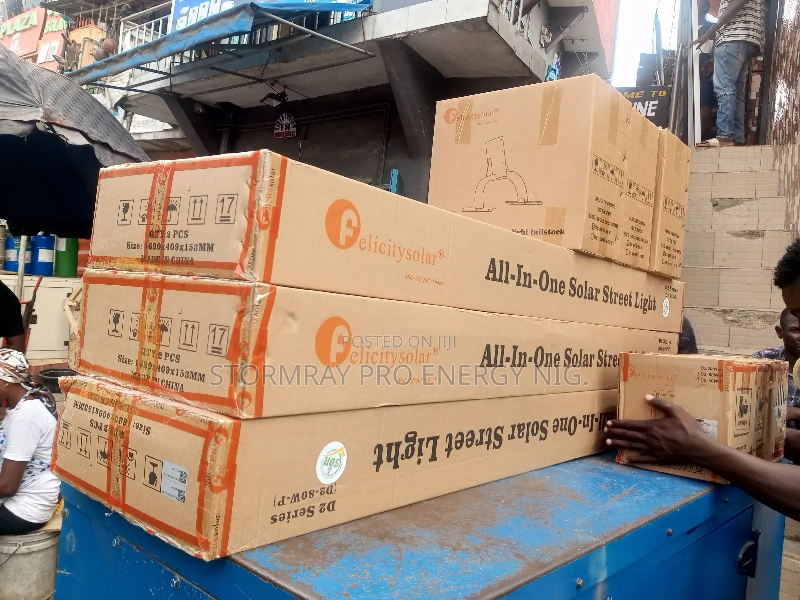 D2 80w Felicity Solar Street Lights