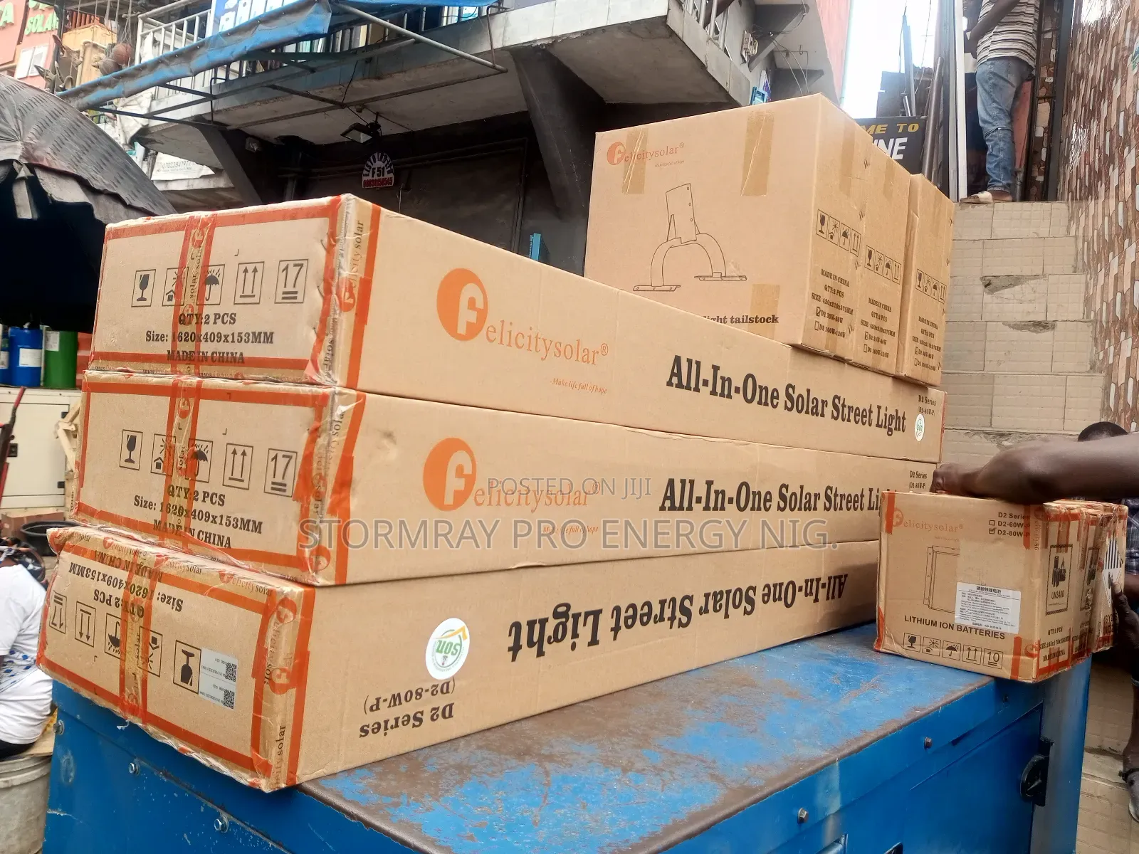D2 80w Felicity Solar Street Lights