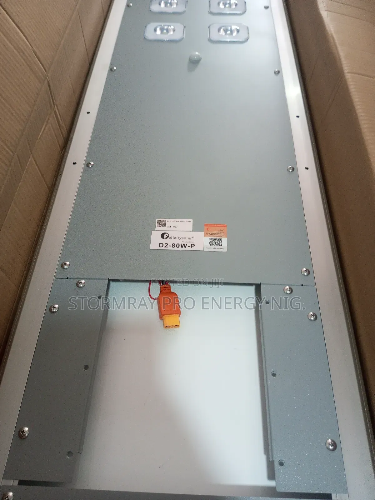 D2 80w Felicity Solar Street Lights
