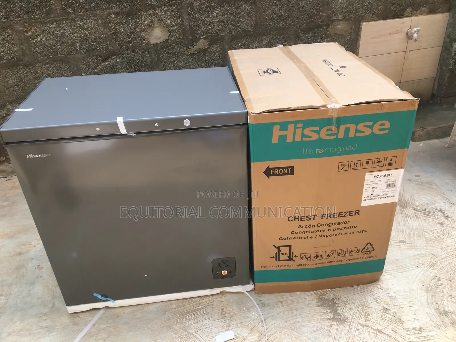 Eco-Friendly Chest Freezer – Hisense Fc-260sh