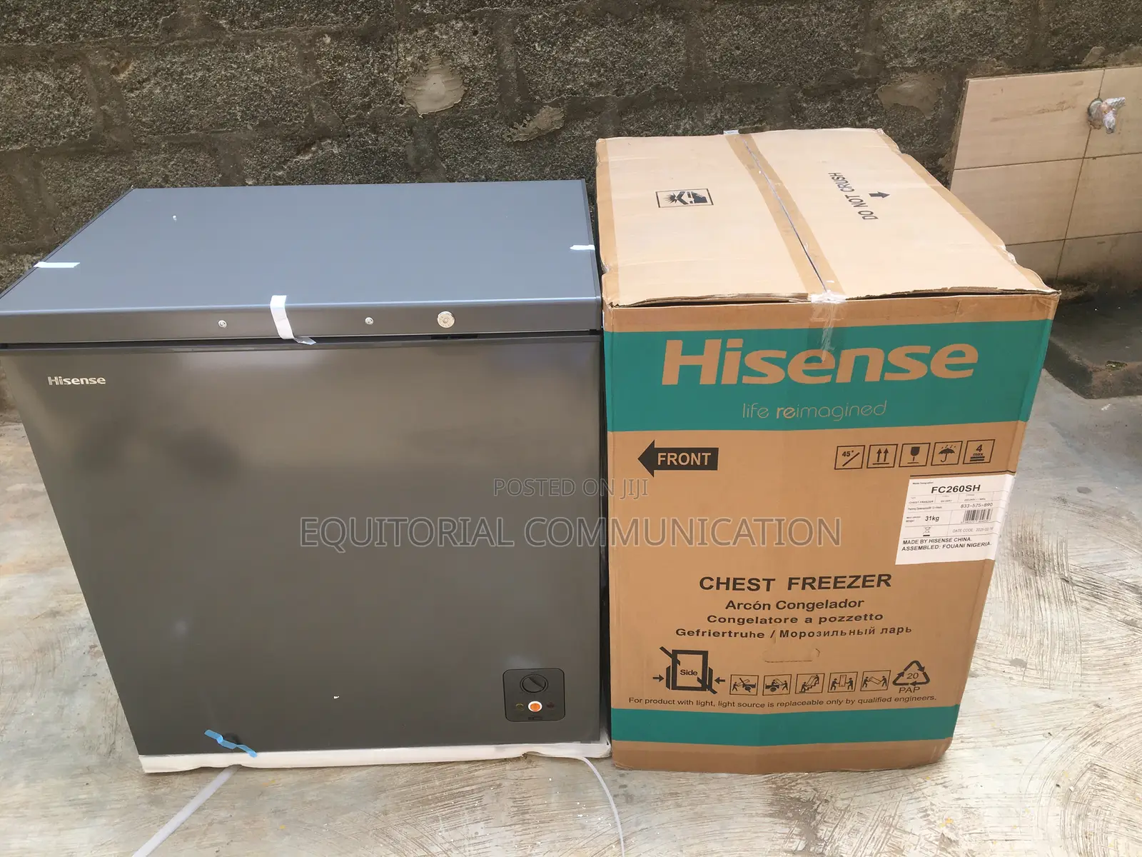 Eco-Friendly Chest Freezer – Hisense Fc-260sh