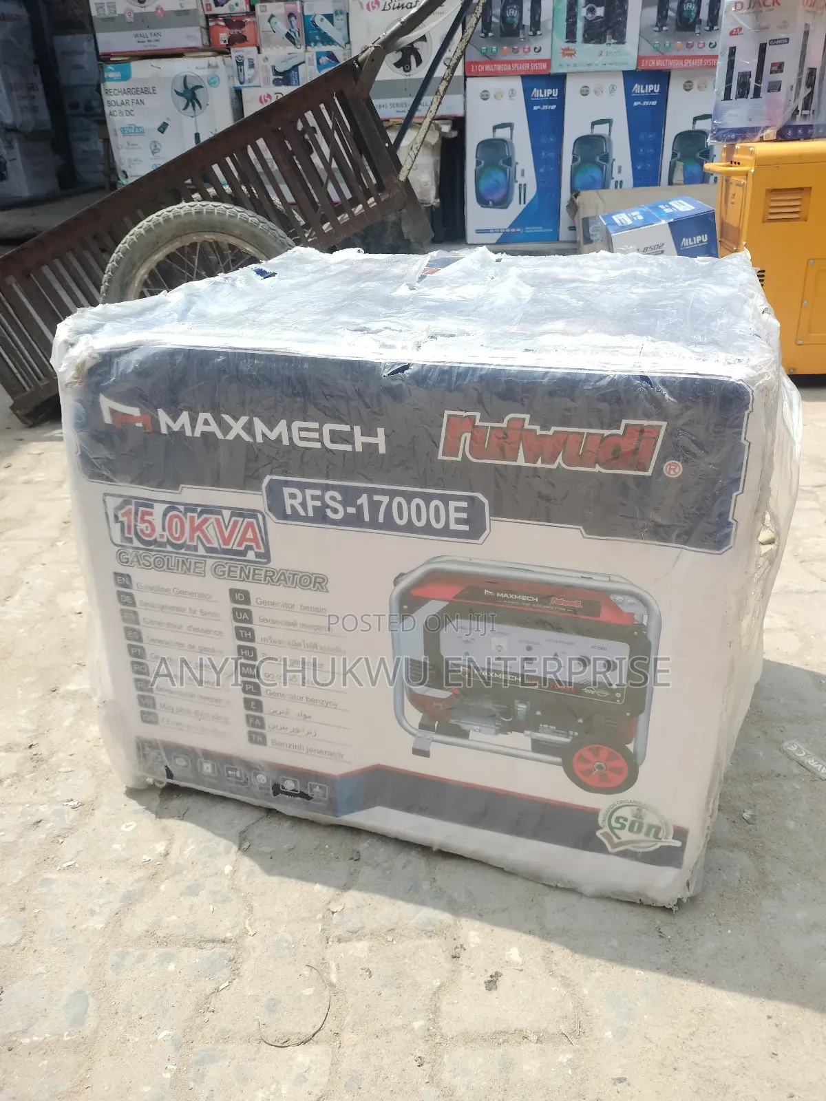 Maxmech Generator Rfs17000e 15kva