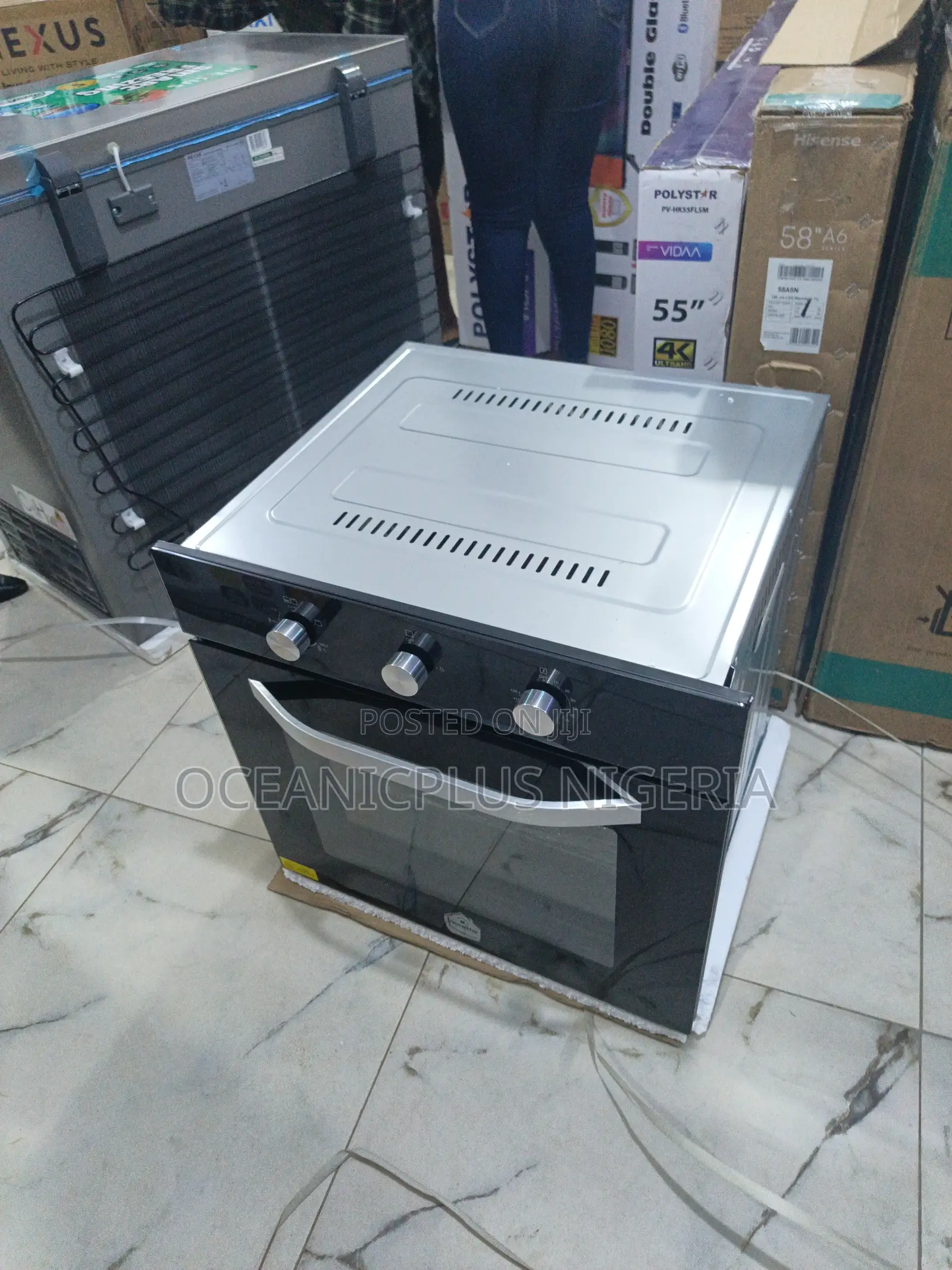 Homestar 60×60 Dailyheat Built-in Electric/Gas Oven(Hsqmb60-Bk).