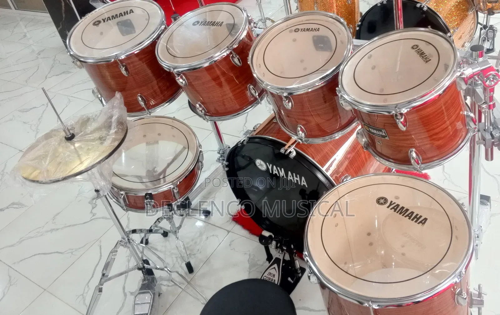 Yamaha Acoustic 7 Set of Drums