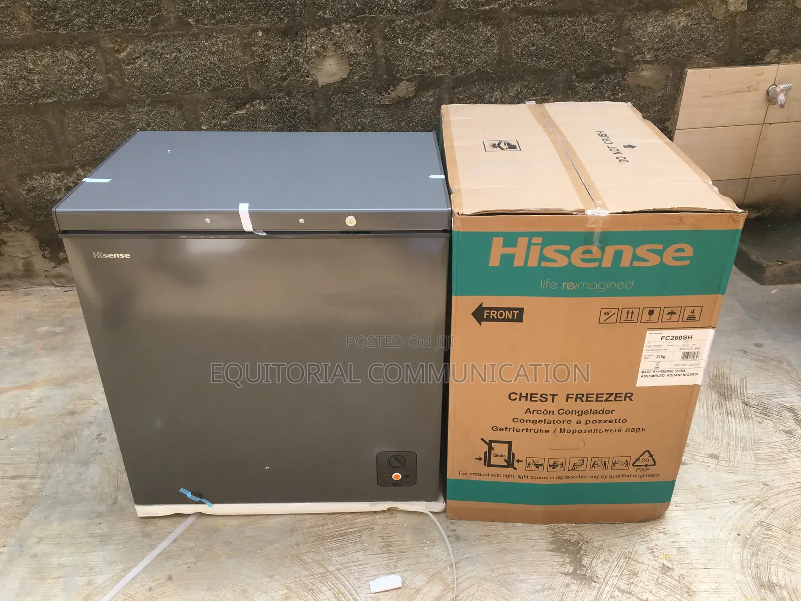 Fast Freeze + Energy Saving – Hisense Fc-260sh Chest Freezer