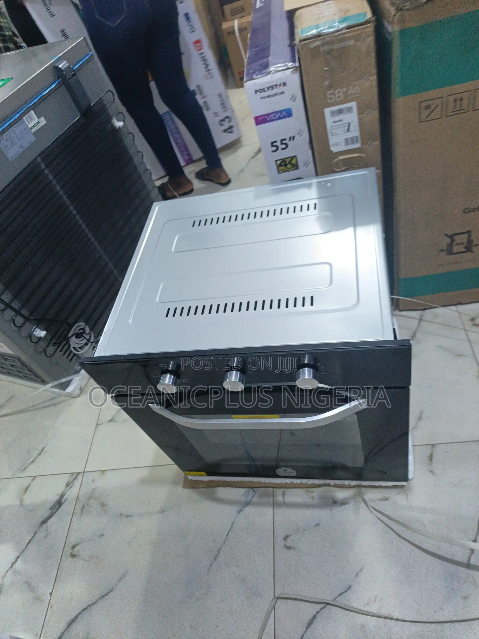 Homestar 60×60 Max Chef Built-in Electric/Gas Oven(Hsqmb60-Bk).