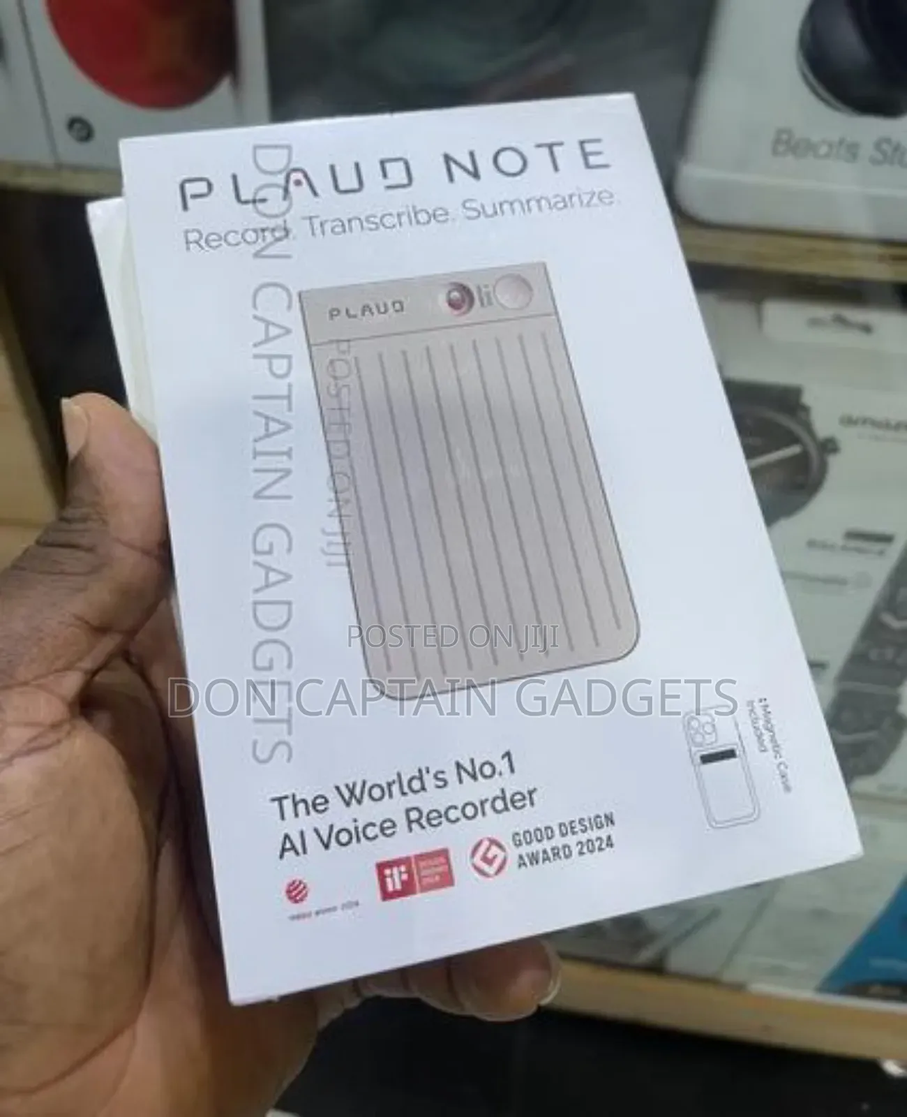 Plaud Note Ai Voice Recorder. Treanscribe. Record. Summarize