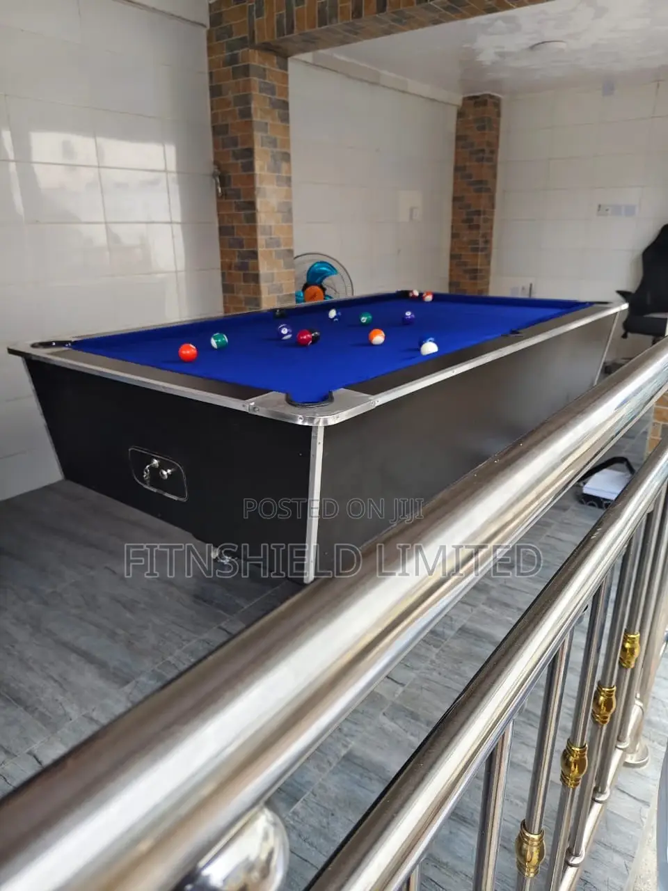 A Locally Built 7ft Snooker Board, Including All the Accessories