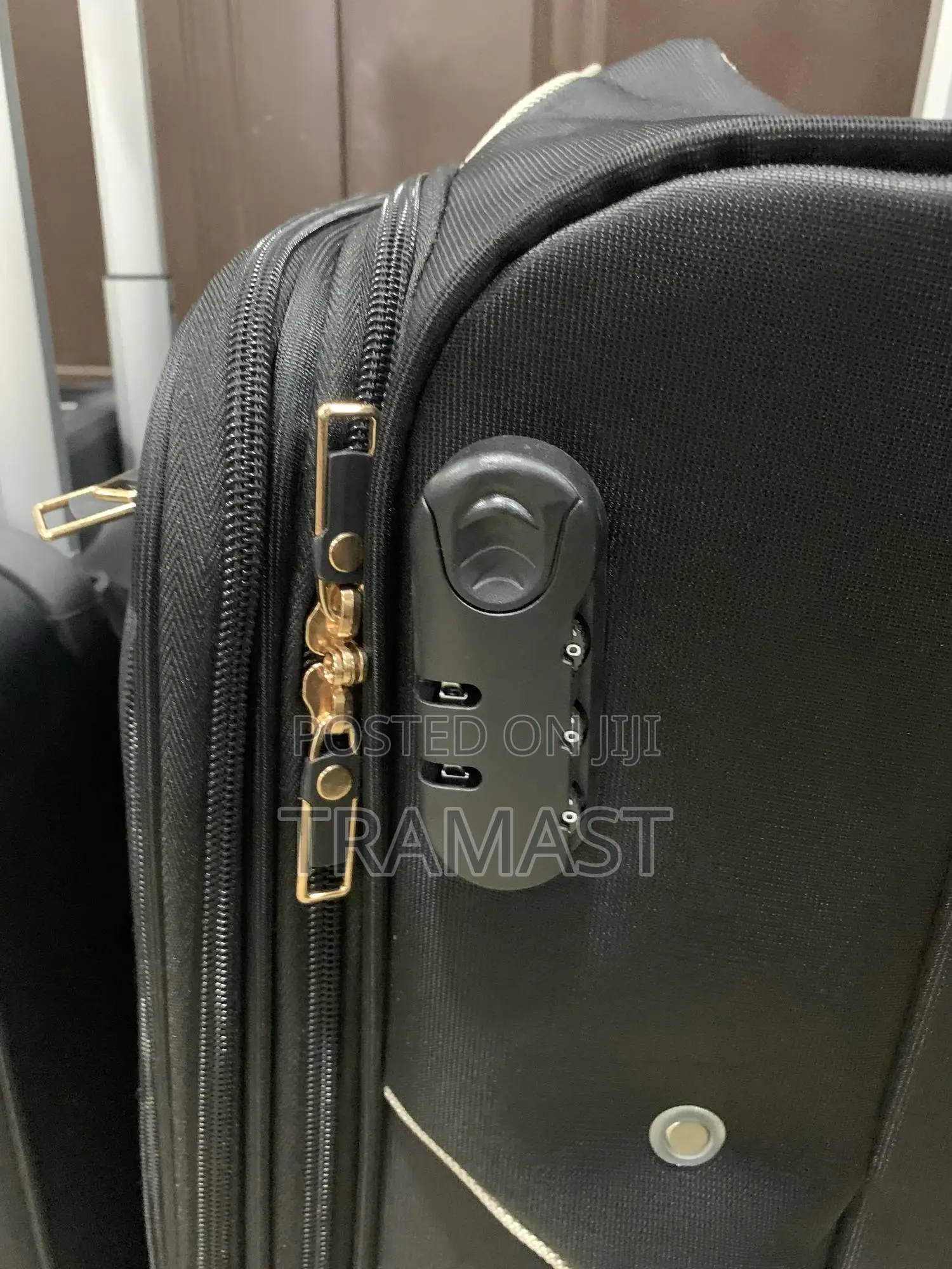 Swiss Polo 3-piece Luggage Set – Black