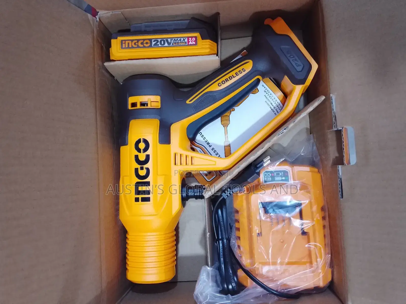 Incco Cordless Pressure Washer