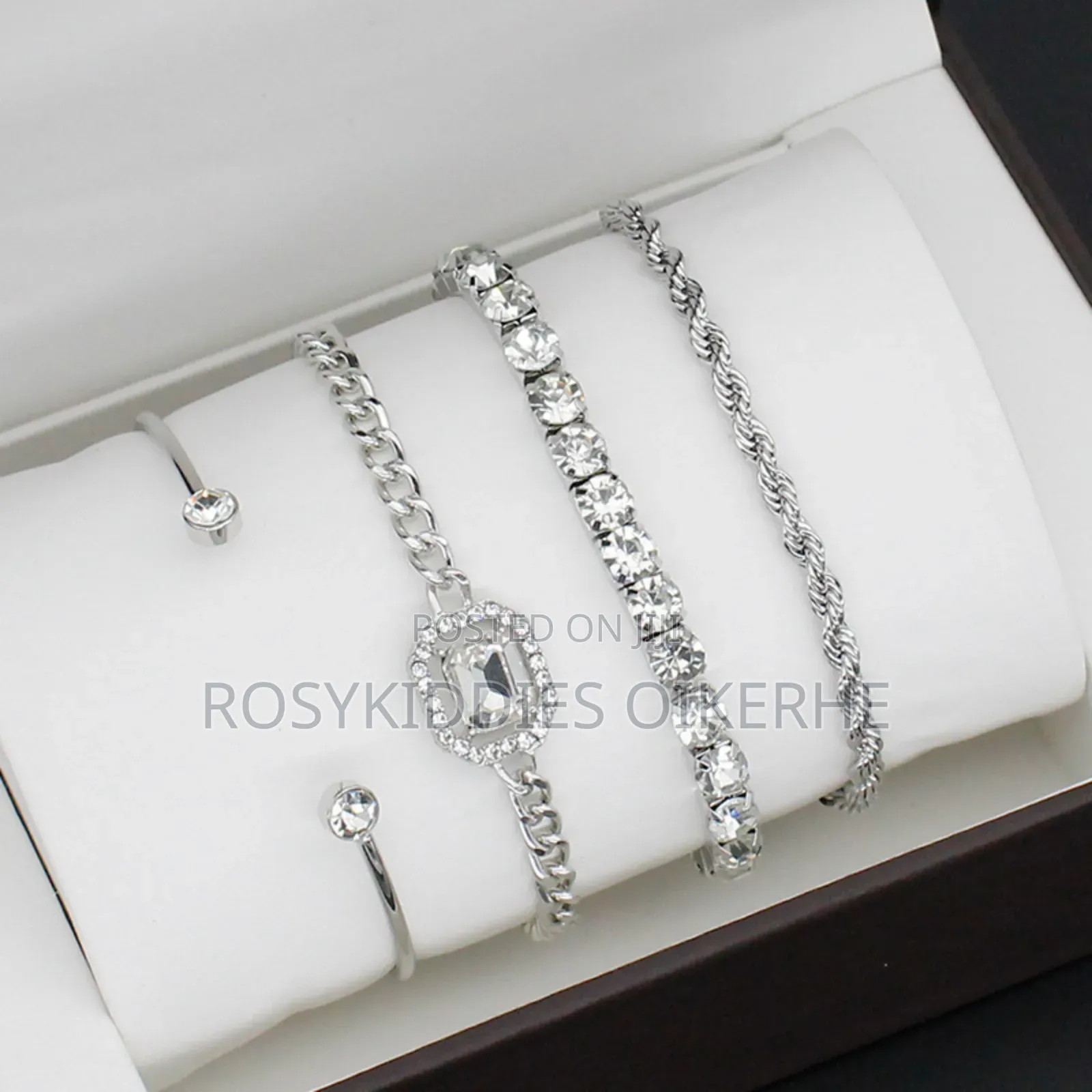 Women Wrist Watch And Bangles Gift Set