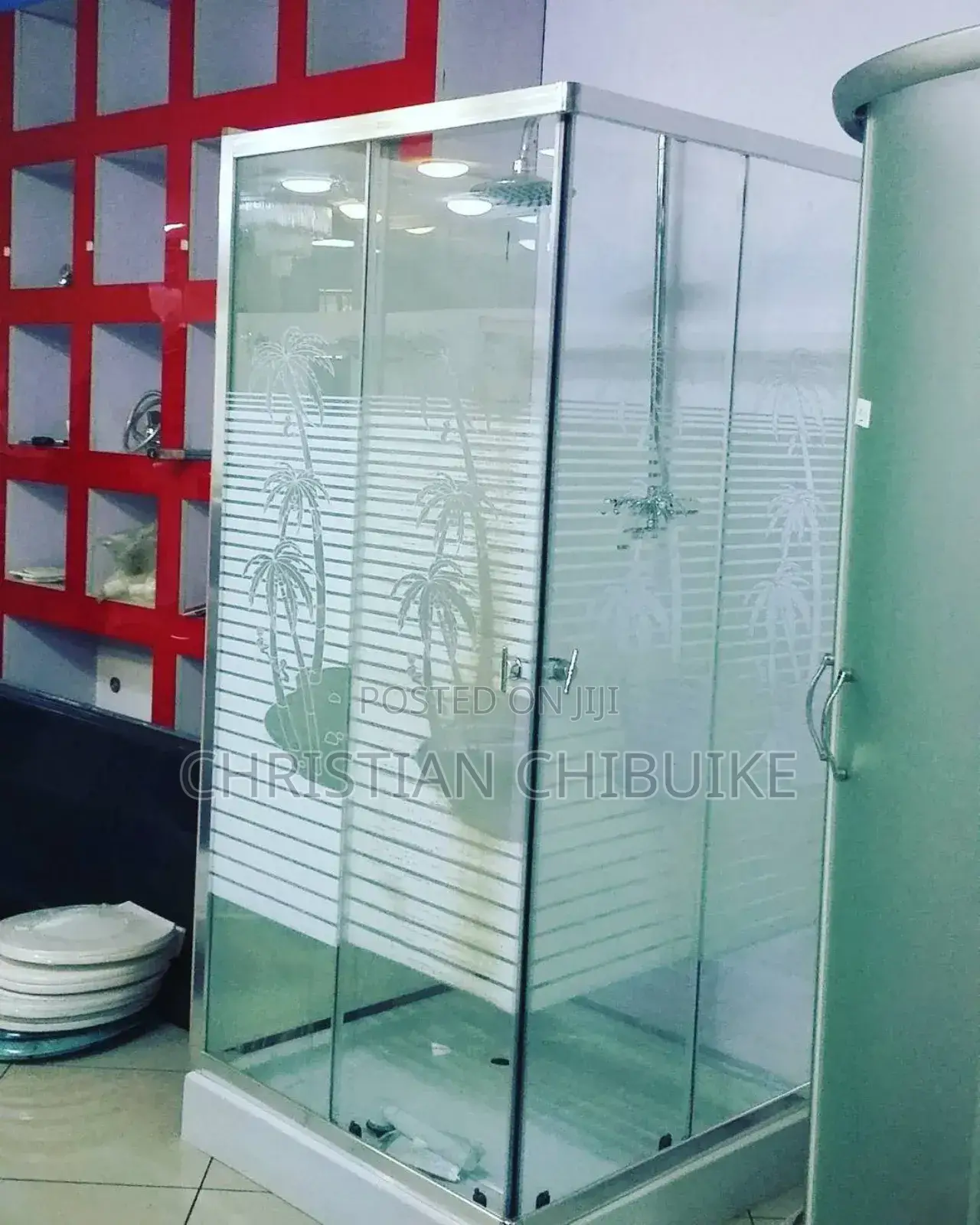 Shower Cubic Glass