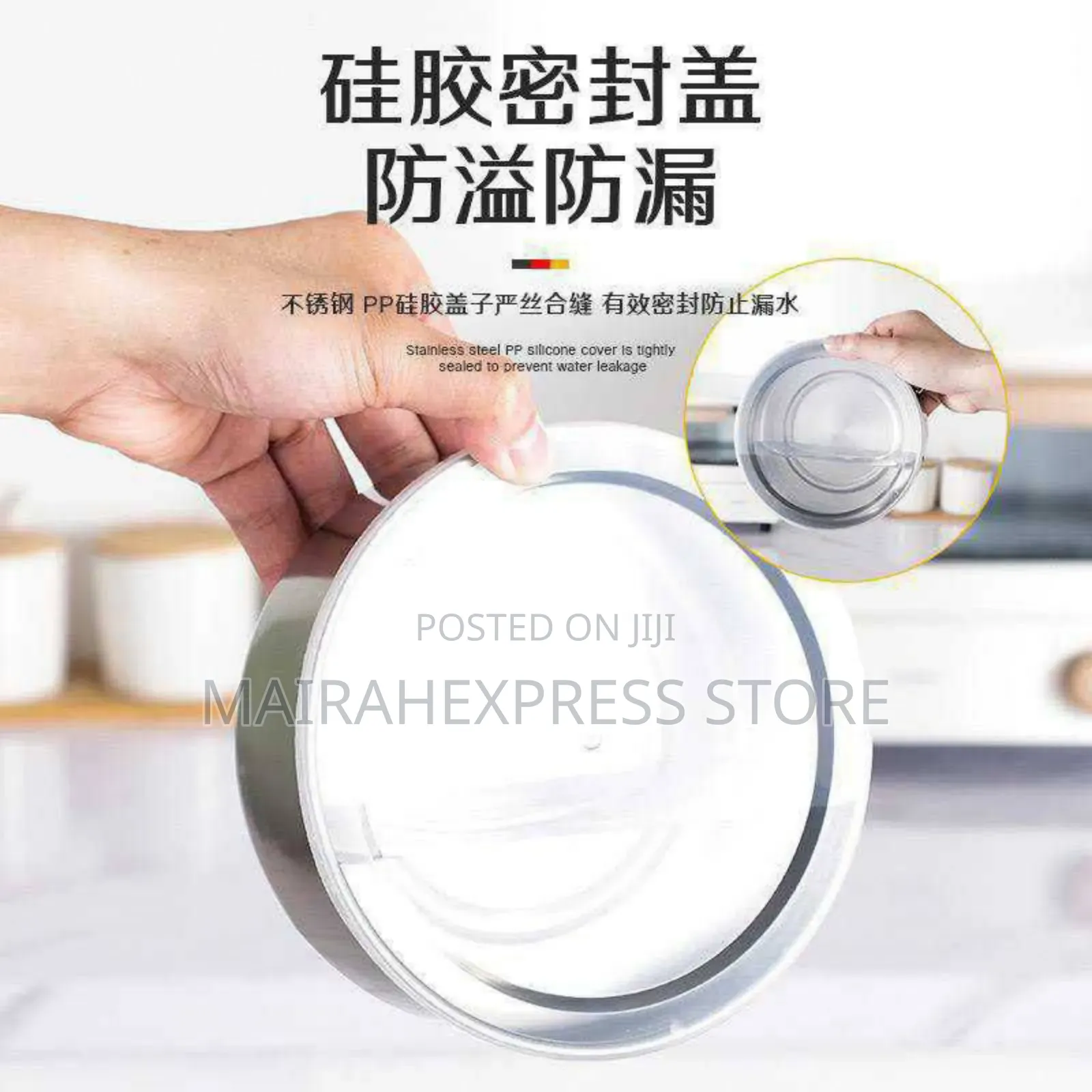 5in1 Stainless Steel Crisper Set