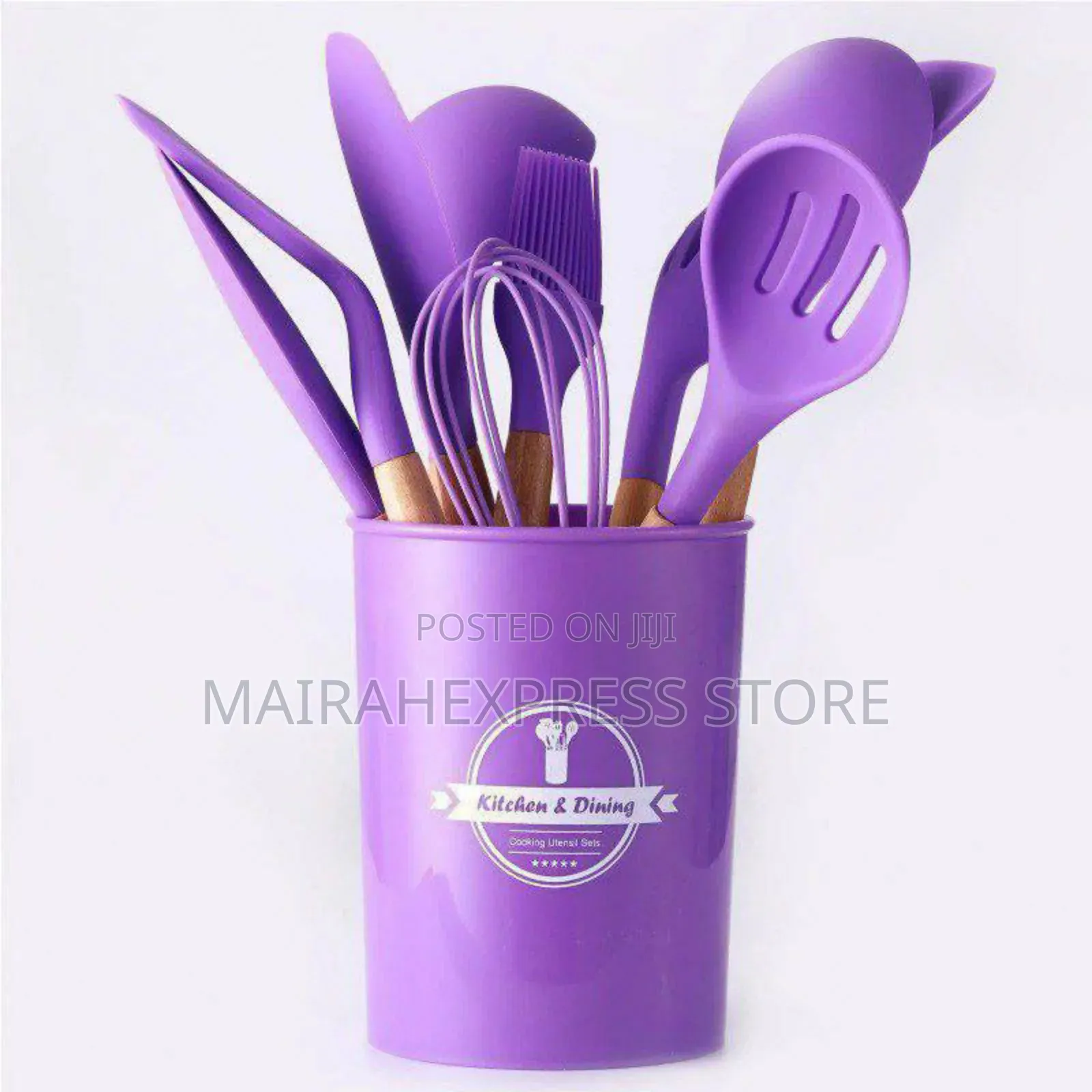 12pcs Silicon Cooking Spoon Set
(D4r3t)