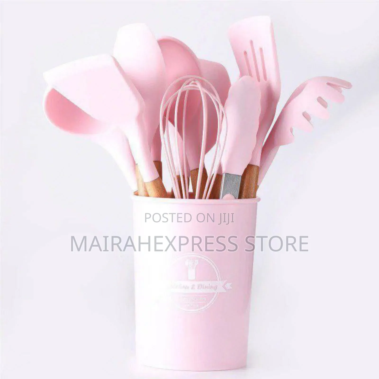 12pcs Silicon Cooking Spoon Set
(D4r3t)