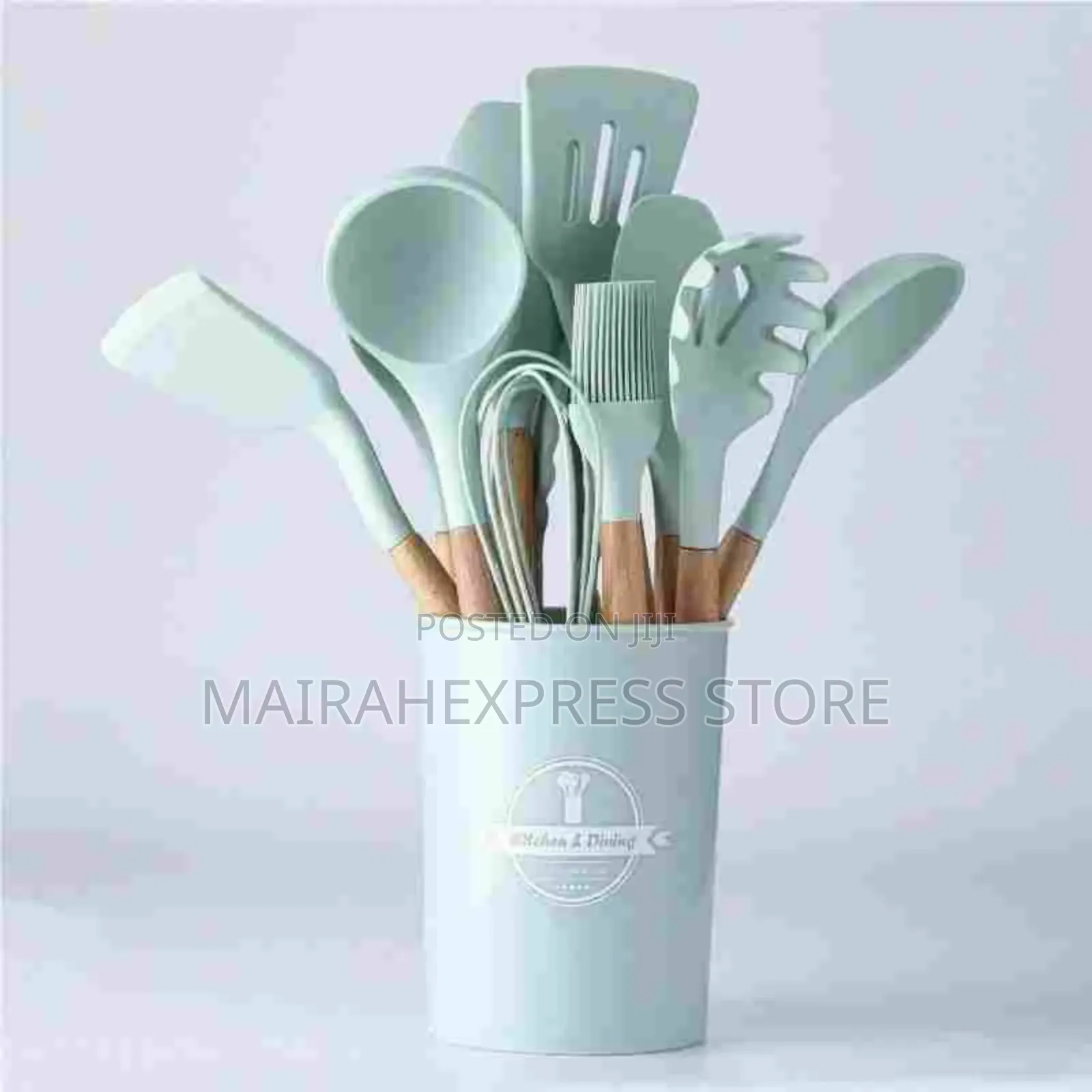 12pcs Silicon Cooking Spoon Set
(D4r3t)
