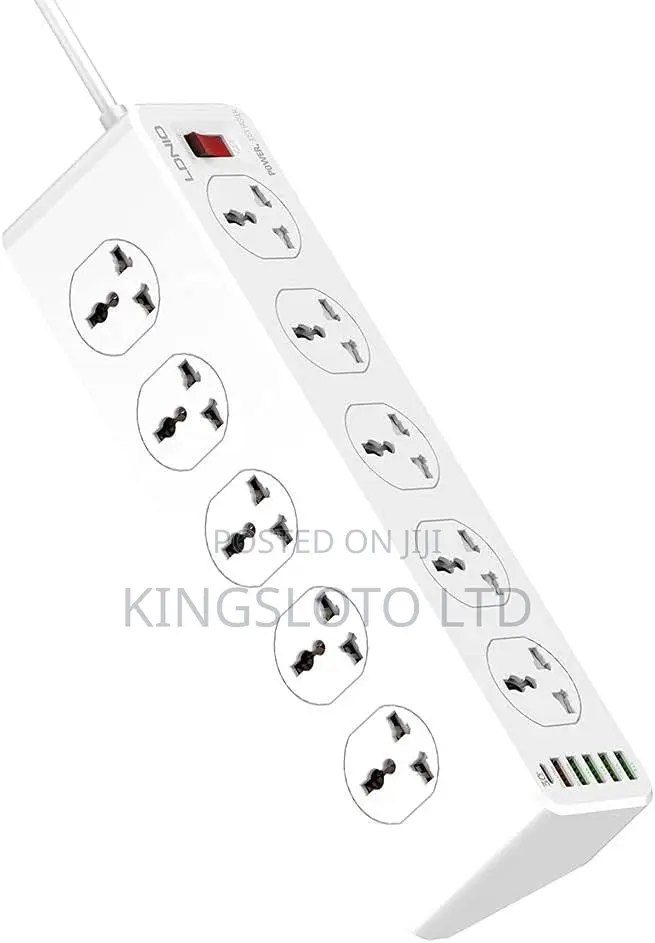 Ldnio Sc-10610 Power Strip With 10 Power Socket and 5 Usb