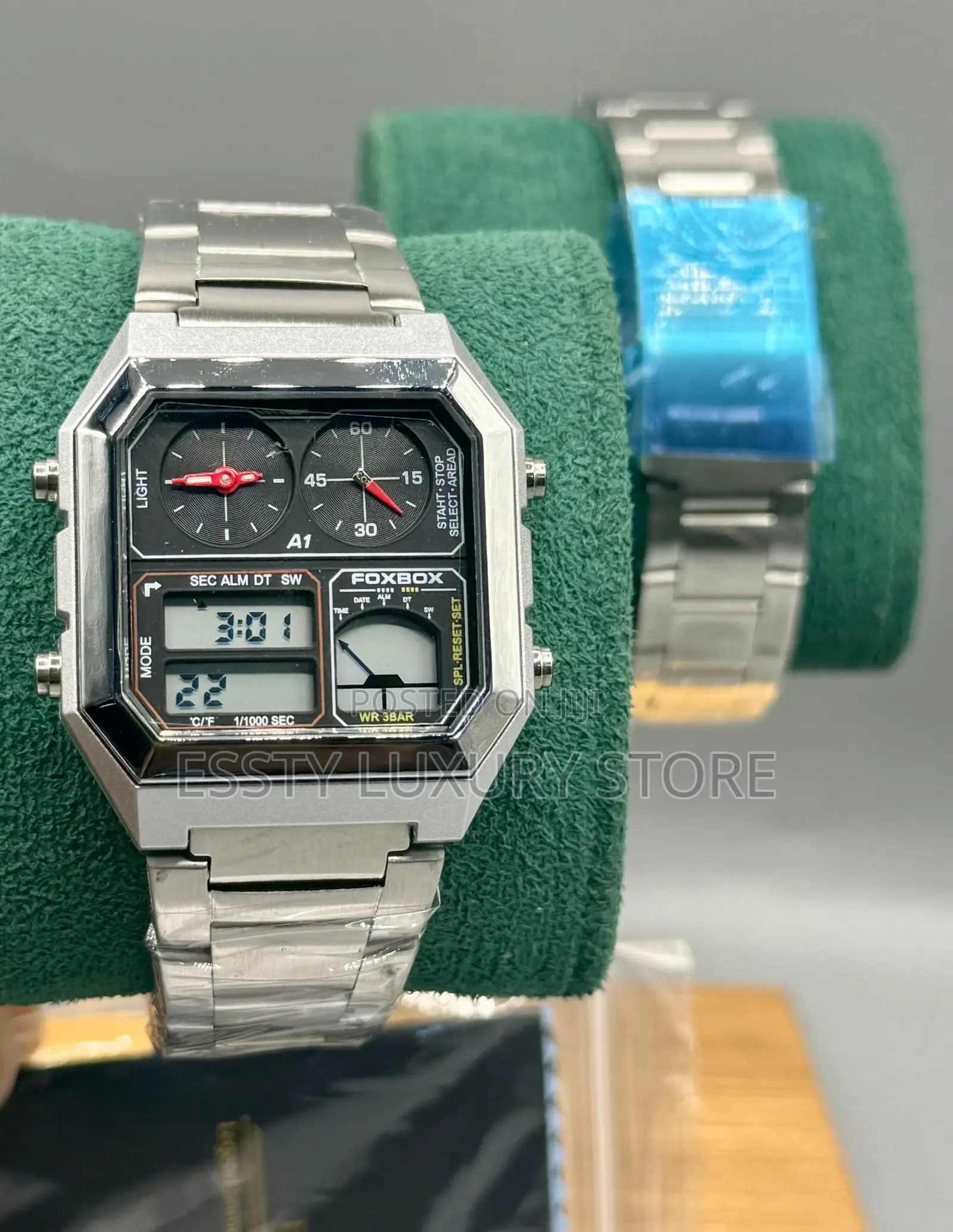 High Quality Luxury Ripple Time Steel Watches