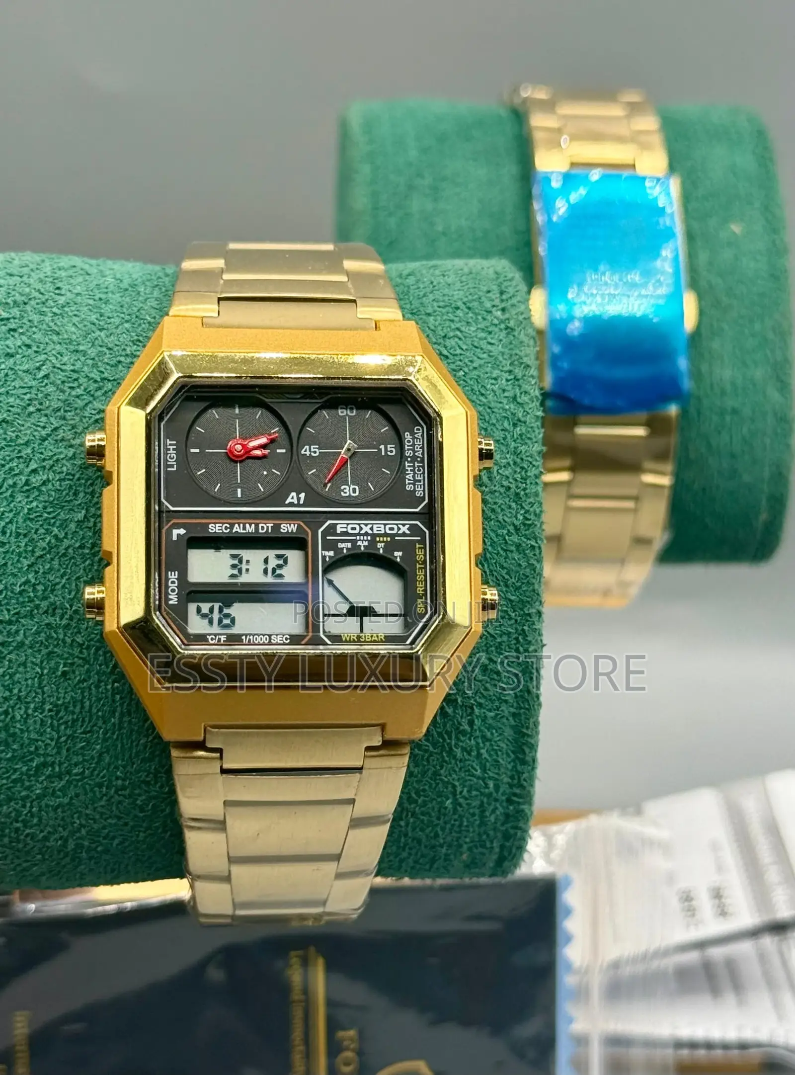 High Quality Luxury Ripple Time Steel Watches