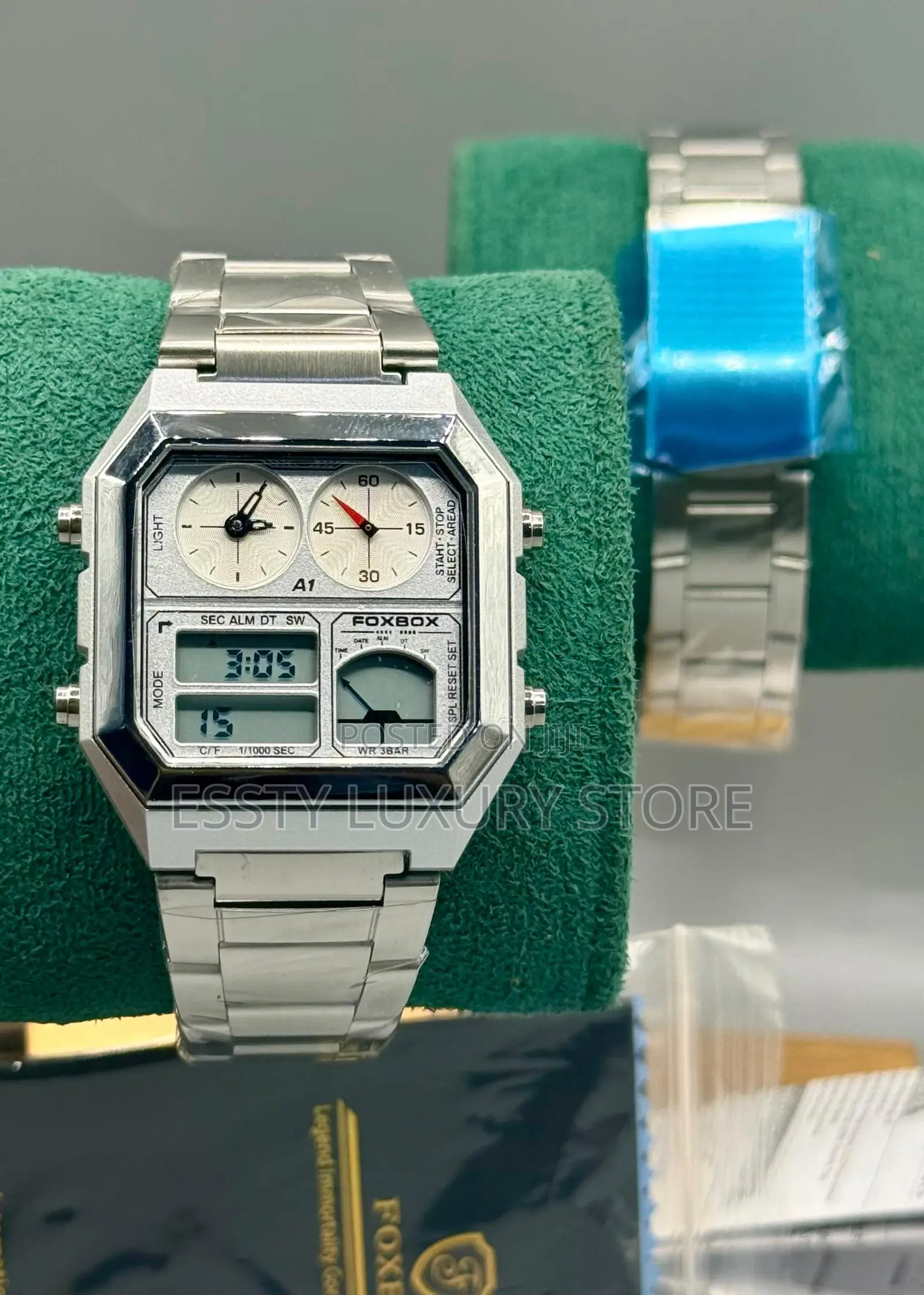 High Quality Luxury Ripple Time Steel Watches