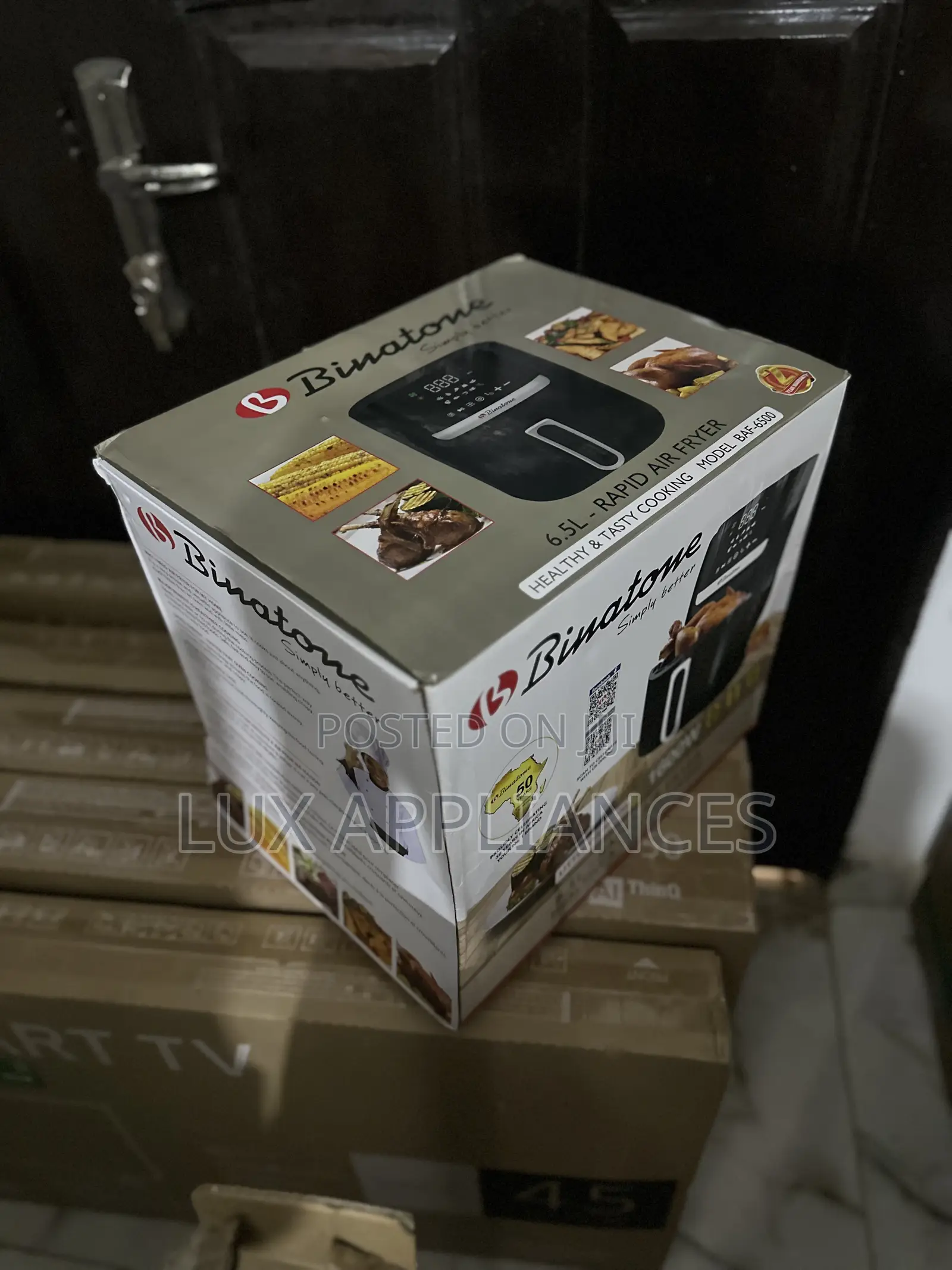Binatone 6.5l Xl Basket Air Fryer Baf-6500