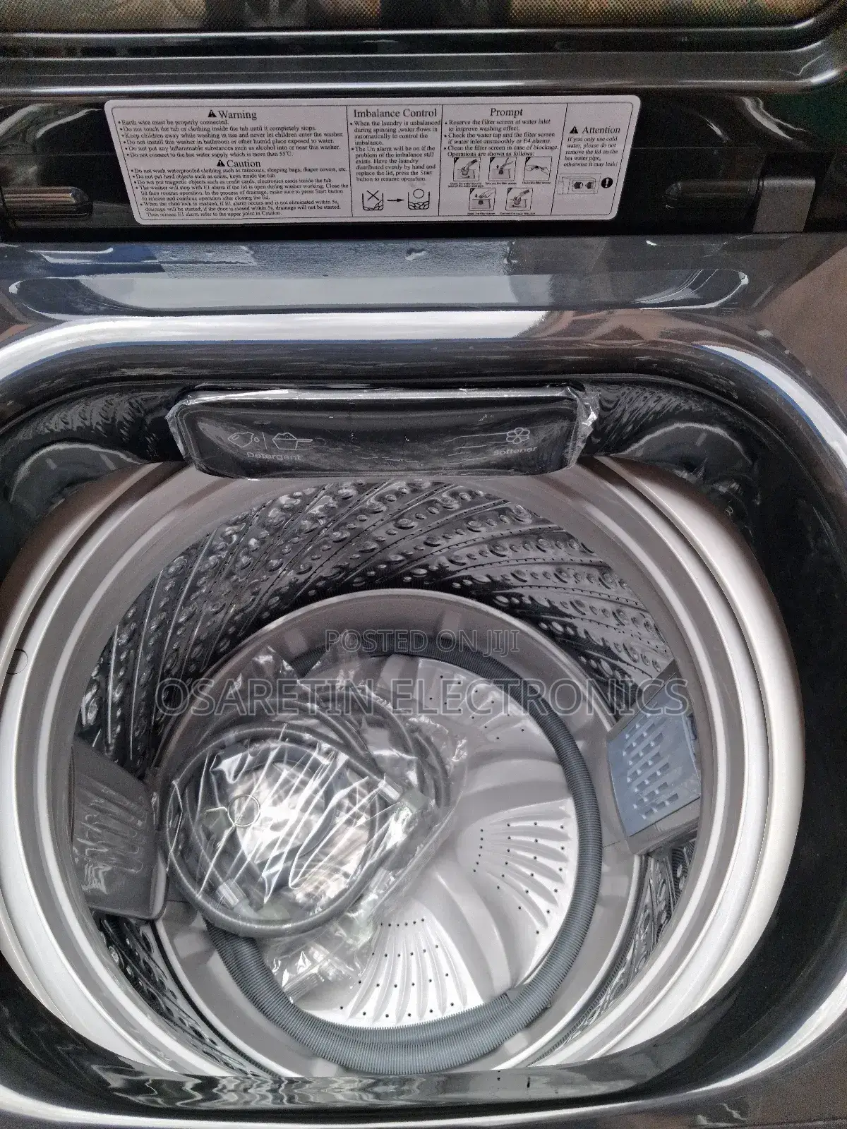 Hisense Automatic Top Loader Washing Machine. With One Year Warranty