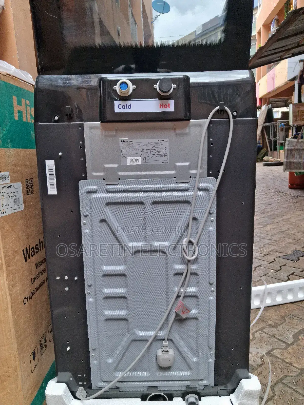 Hisense Automatic Top Loader Washing Machine. With One Year Warranty