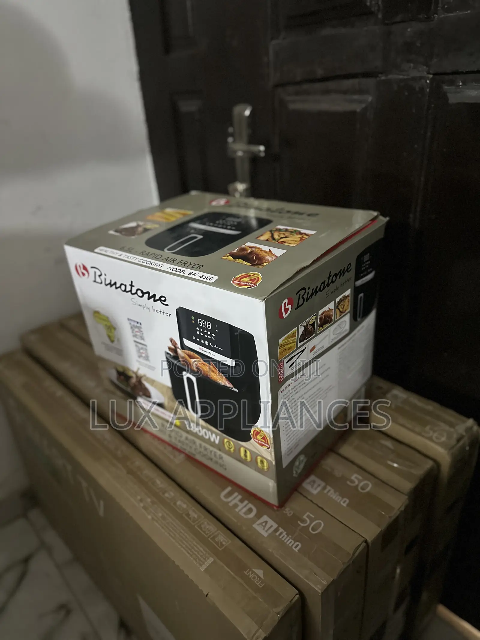 Binatone 6.5l Sleek Air Fryer Baf-6500