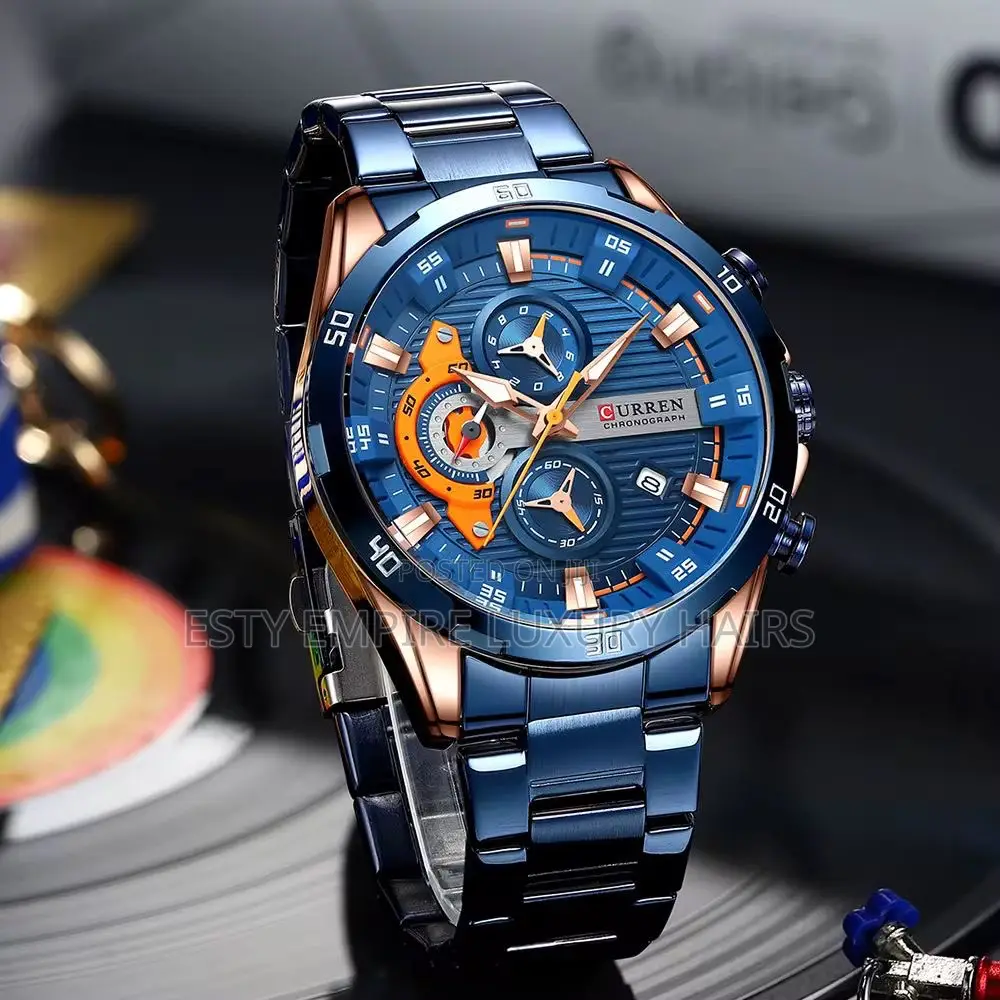 High Quality Luxury Curren Chain Wristwatches