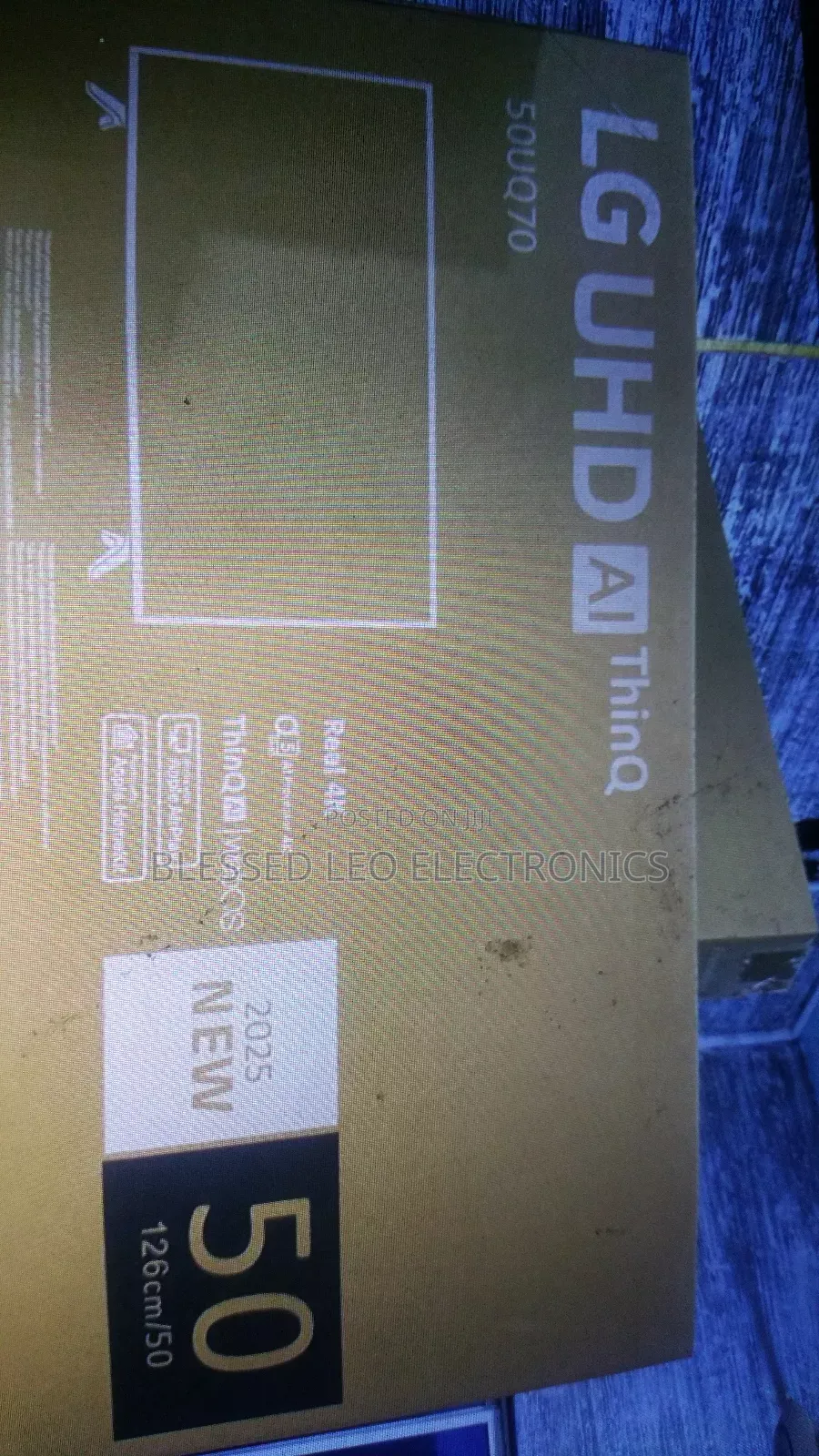 50 Inches Frameless Smart Tv With Upgrade Ram 8gb Rom