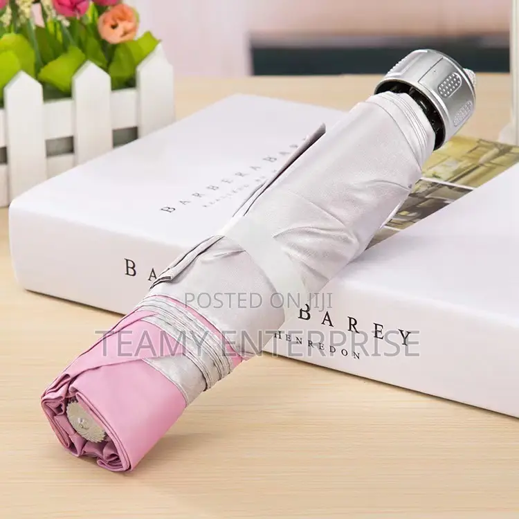 Silver Umbrella With Various Outer Colours