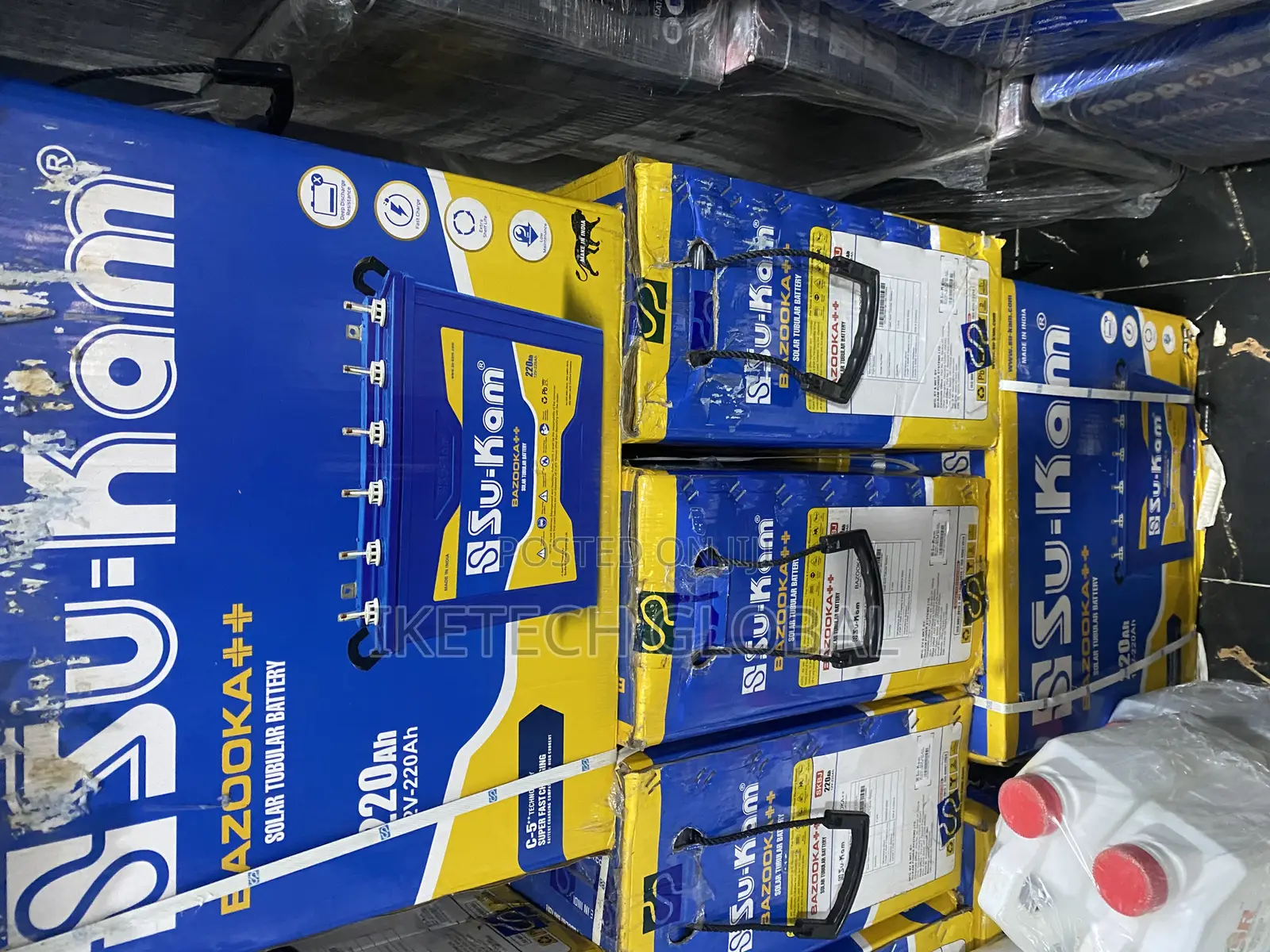 220ah/12v Su Kam Tubular Battery