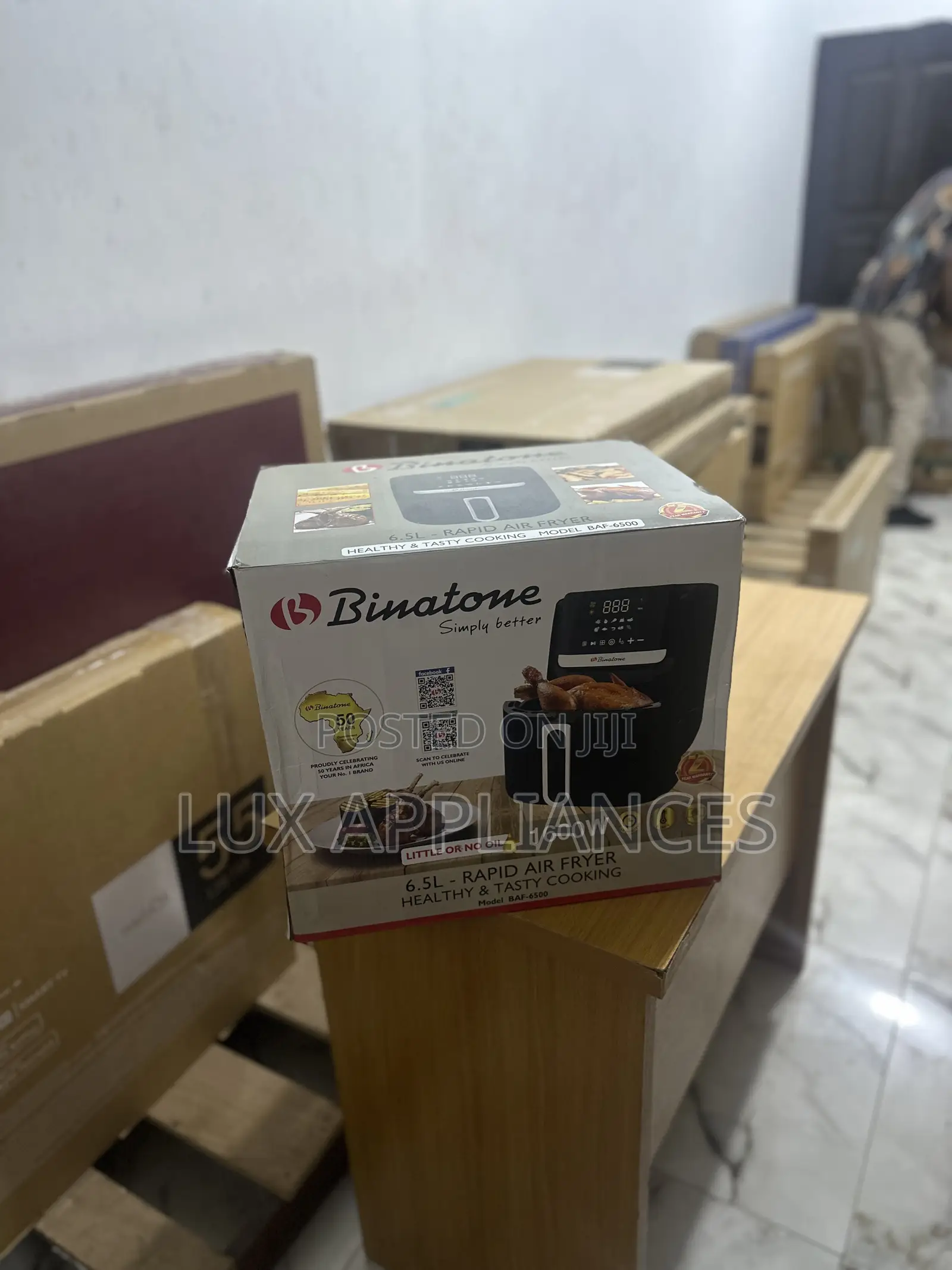 Binatone 6.5l Fast Dinner Air Fryer Baf-6500
