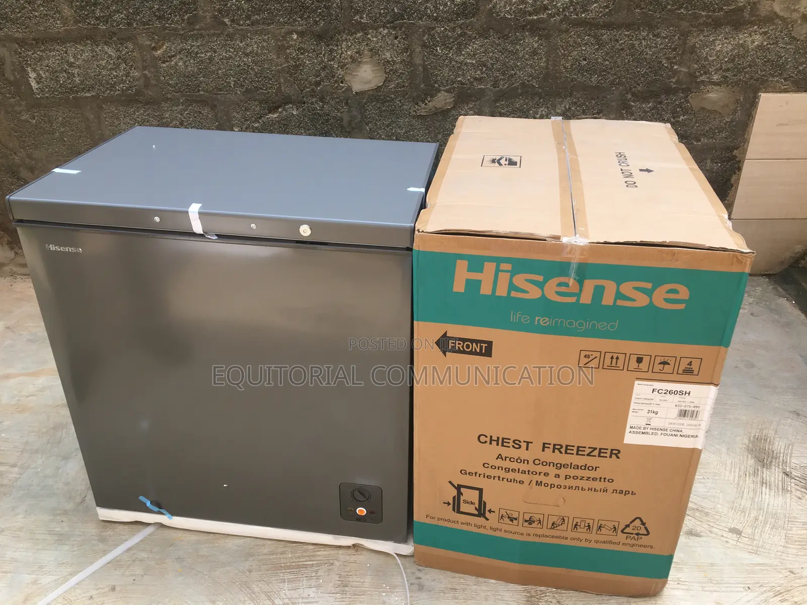 Hisense 198l Chest Freezer – Great for Homes
