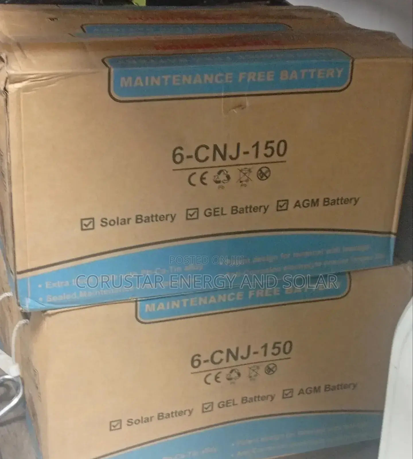 150ah/12v Dry Cell/ Torchn Gel Battery