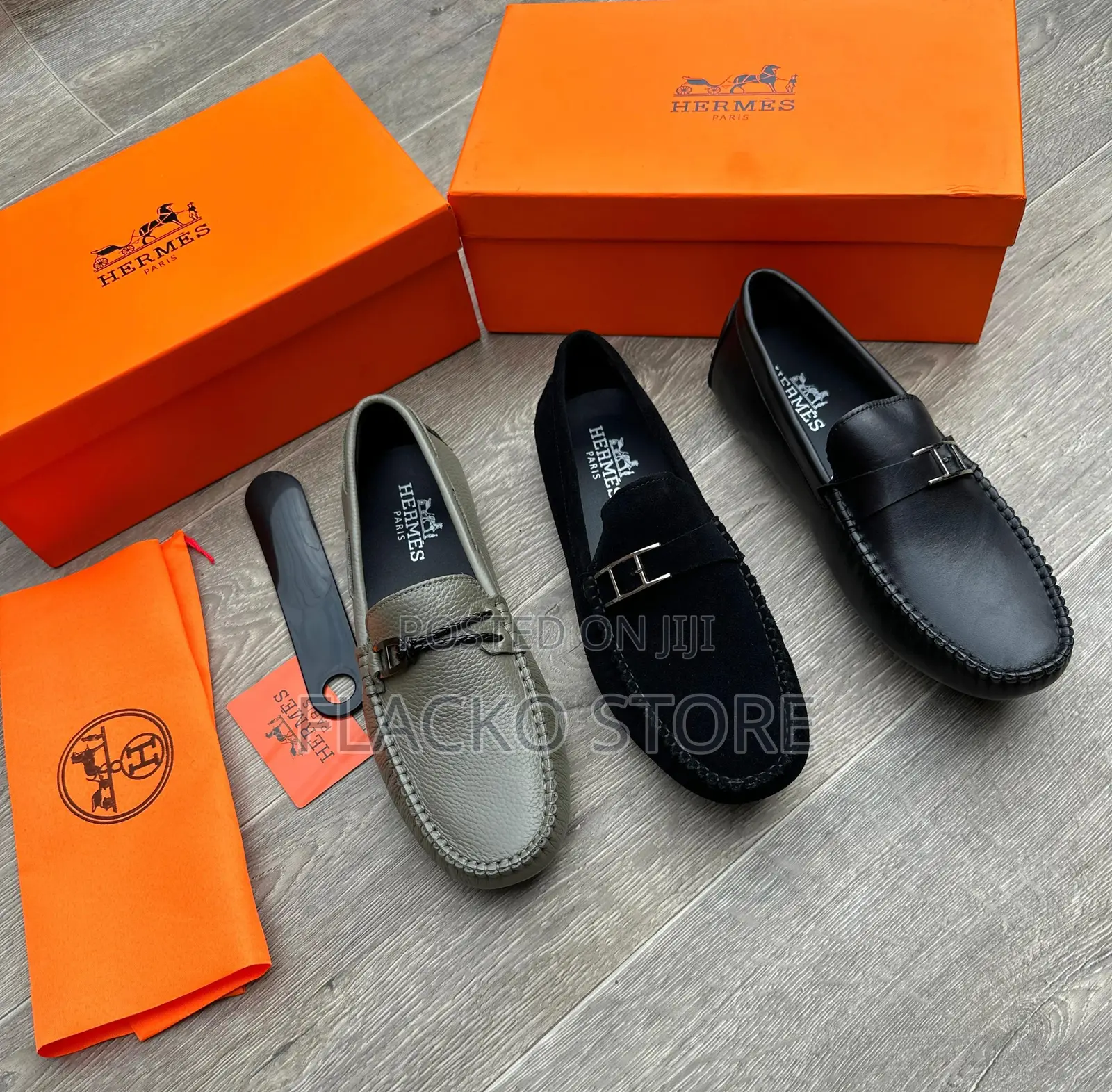 Original Hermes Drivers Shoes
