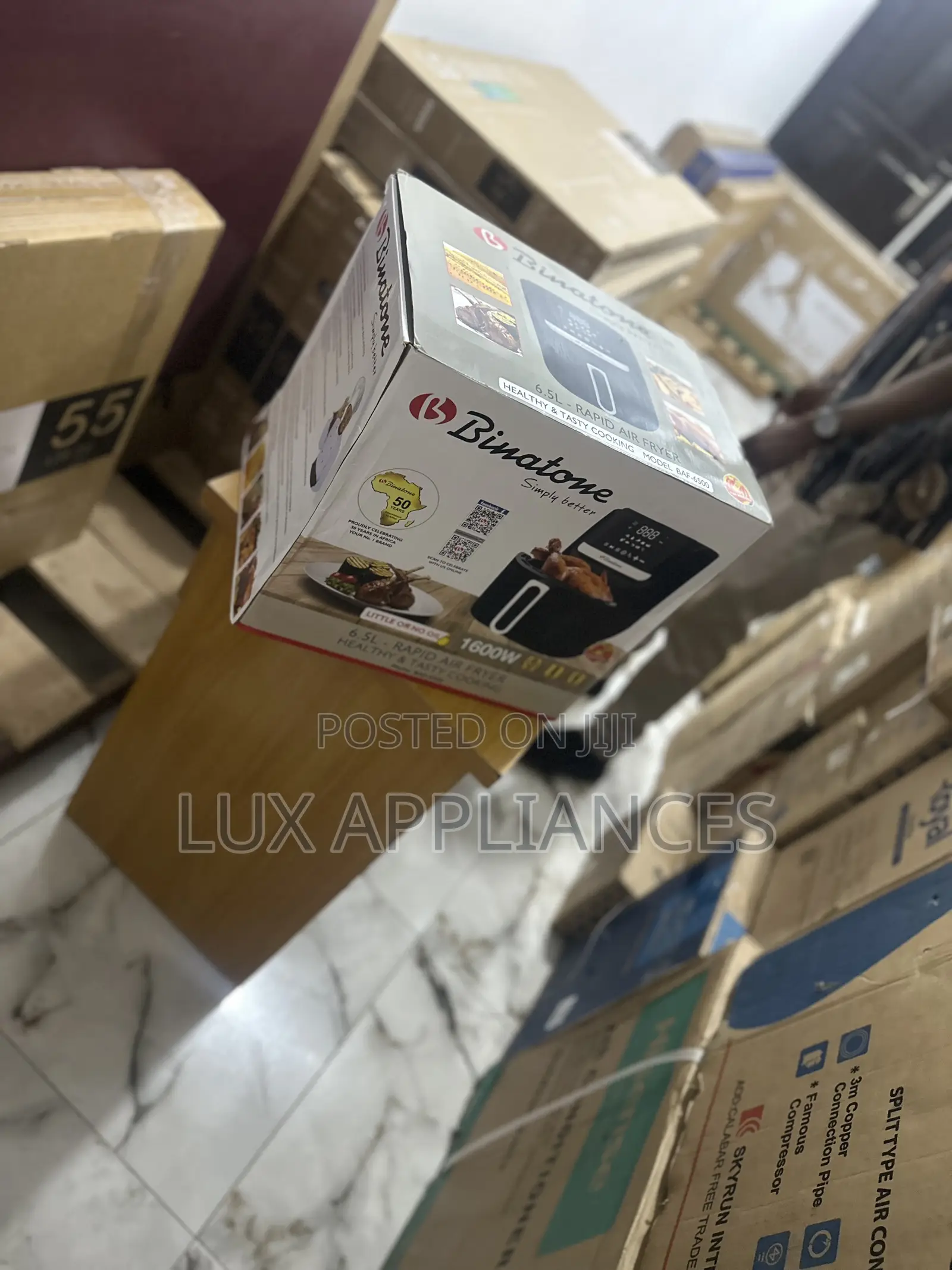 Binatone 6.5l Save Time Air Fryer Baf-6500