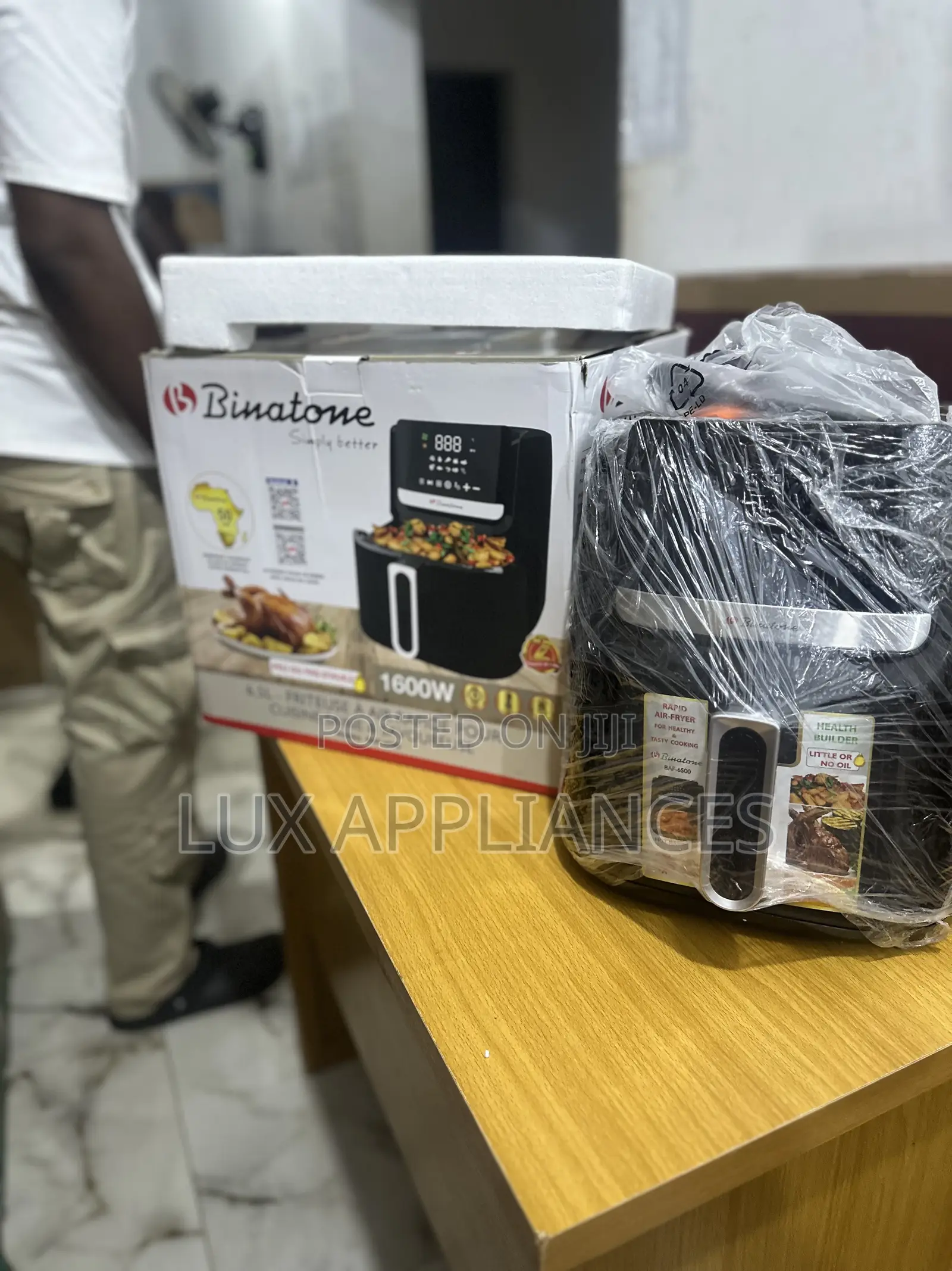 Binatone 6.5l Elegant Air Fryer Baf-6500