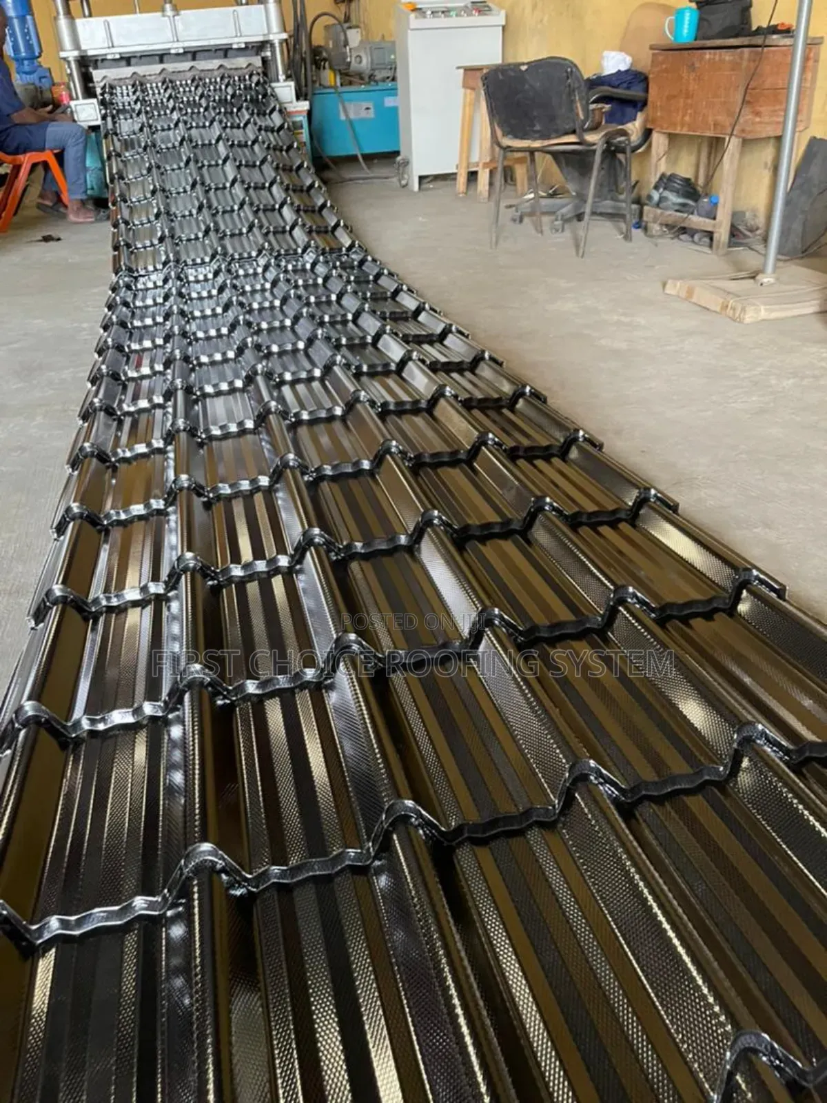 Steptiles Design Pure Aluminium Oven Baked Roofing Sheets