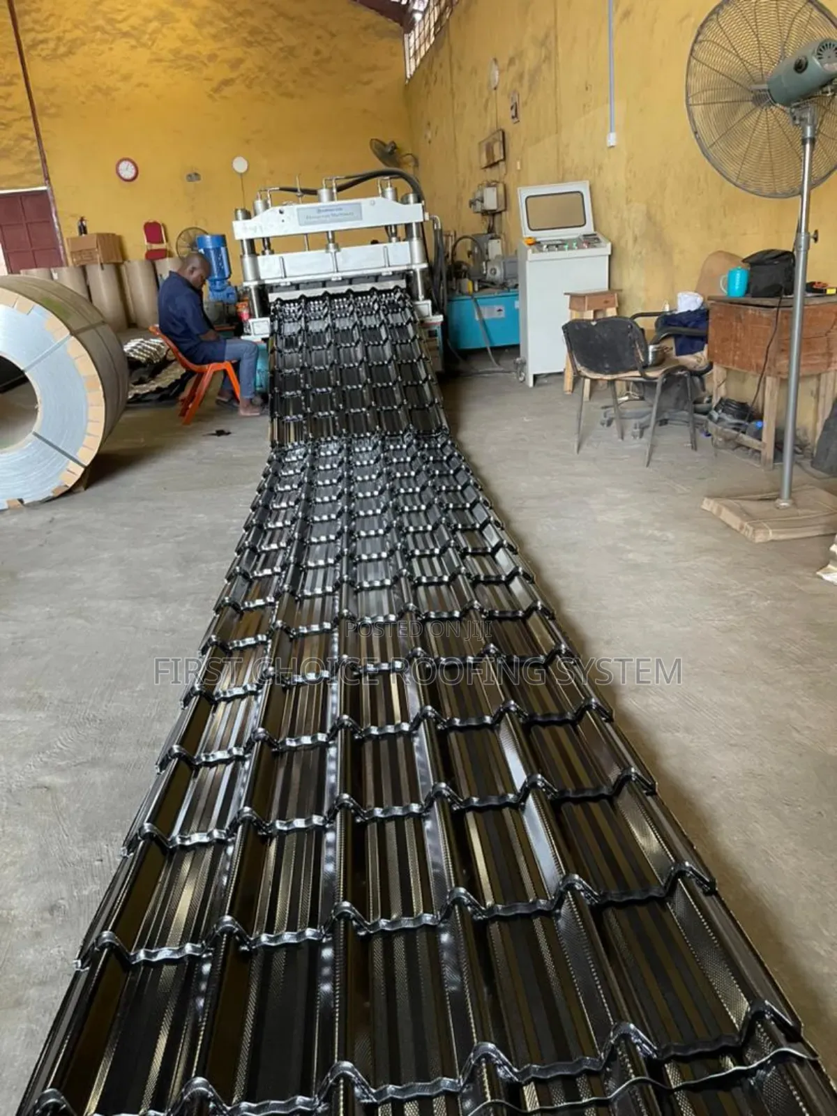 Steptiles Design Pure Aluminium Oven Baked Roofing Sheets