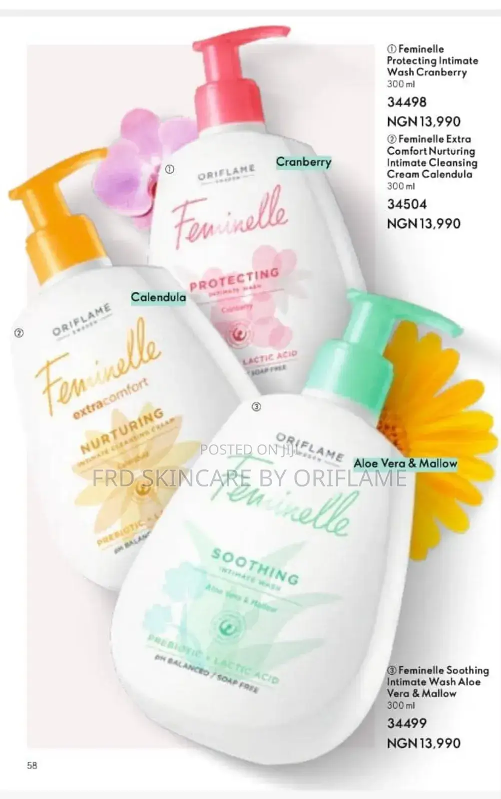 Oriflame Feminelle Intimate Wash