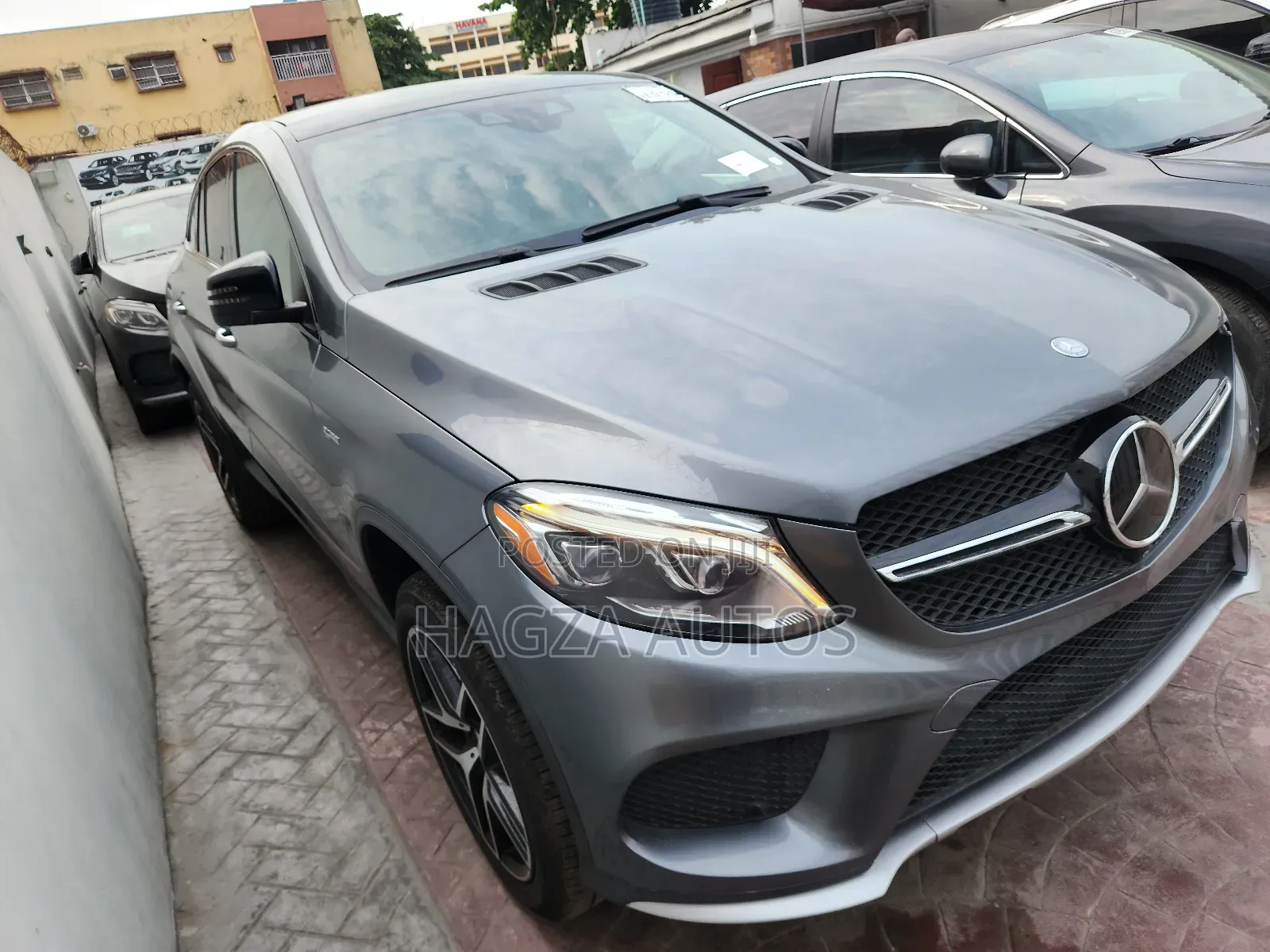 Mercedes-Benz GLE-Class AMG GLE 43 4MATIC 2017 Gray