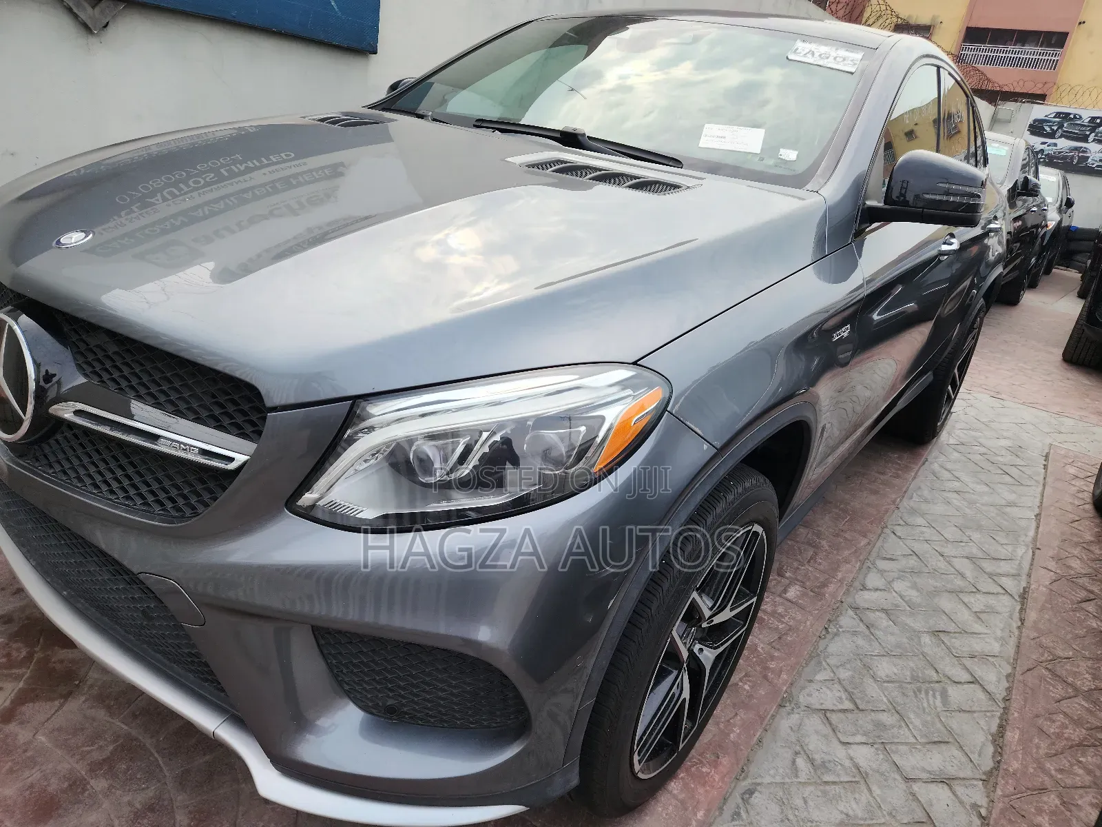 Mercedes-Benz GLE-Class AMG GLE 43 4MATIC 2017 Gray