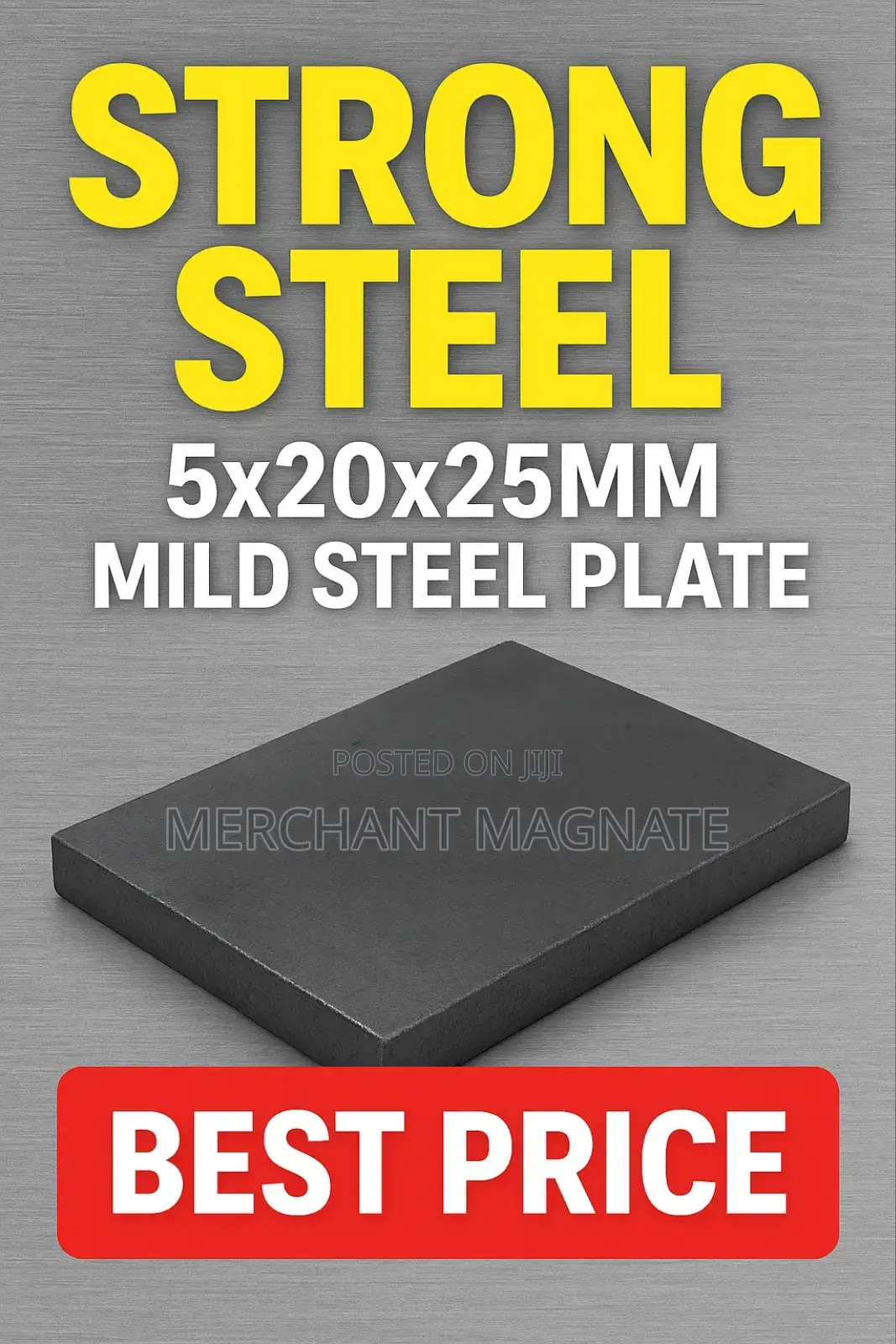 Heavy-Duty Mild Steel Plate - Fast Delivery Nationwide