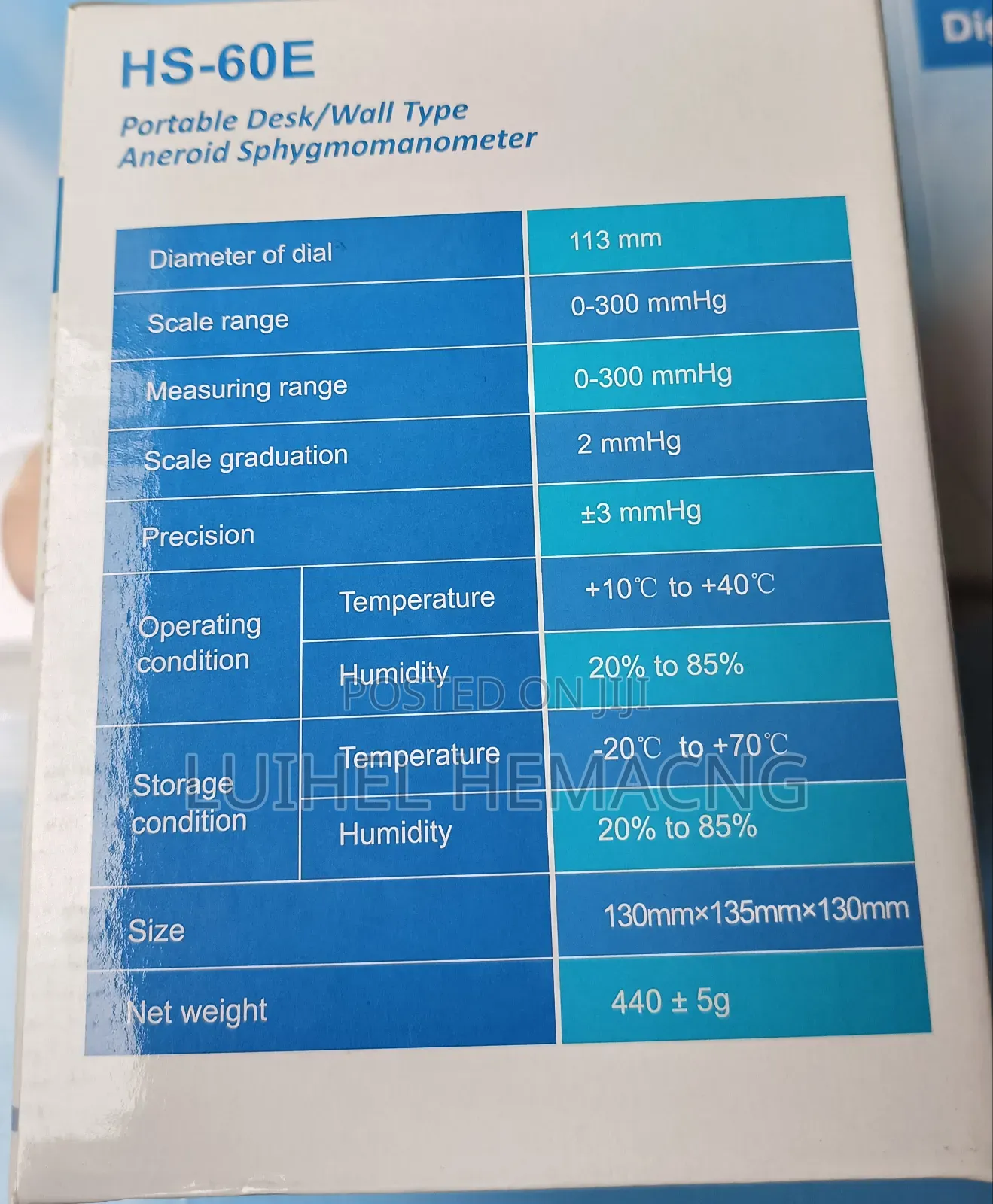 Desk/Wall Type Sphygmomanometer