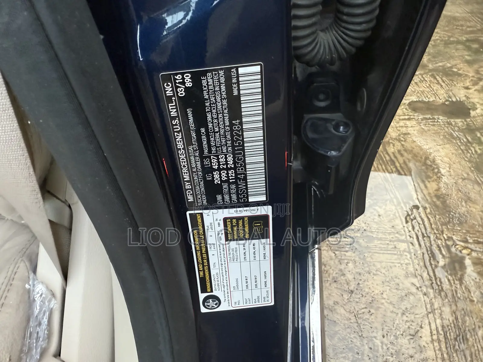 Mercedes-Benz C300 Luxury 4Matic Sedan AWD (2.0L 4cyl 7A) 2016 Blue