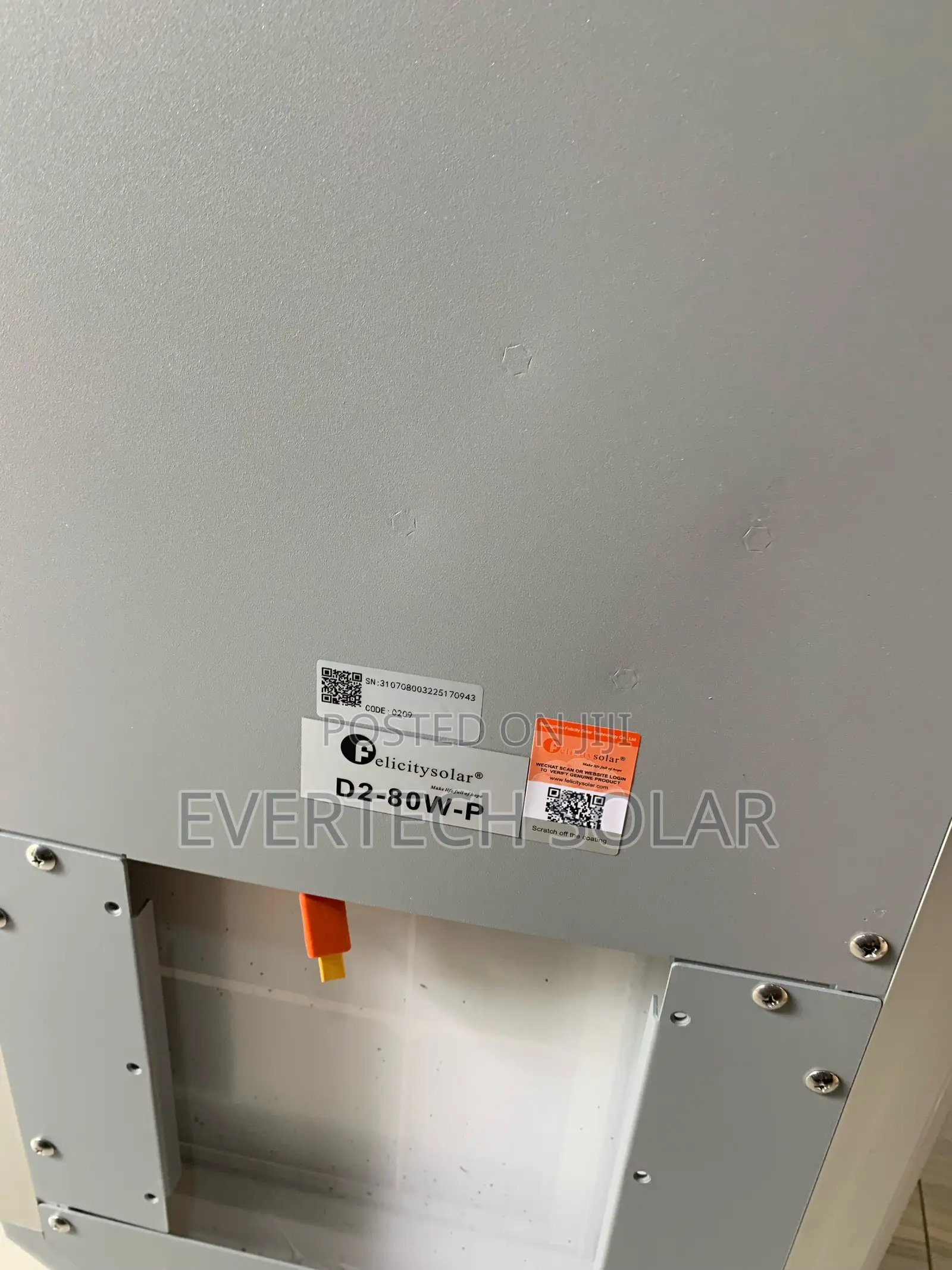 All In One Felicity D2 80watts Solar Street Light 12 Eyes