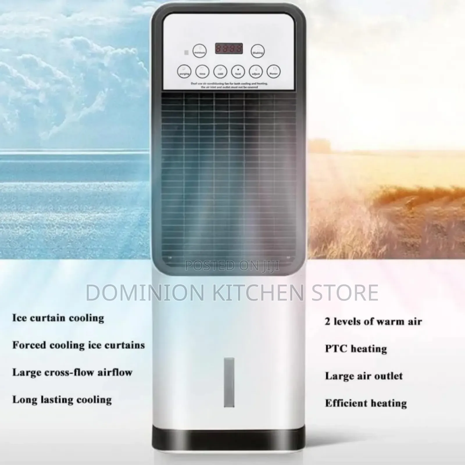 Standing Air Cooling With Humidifier