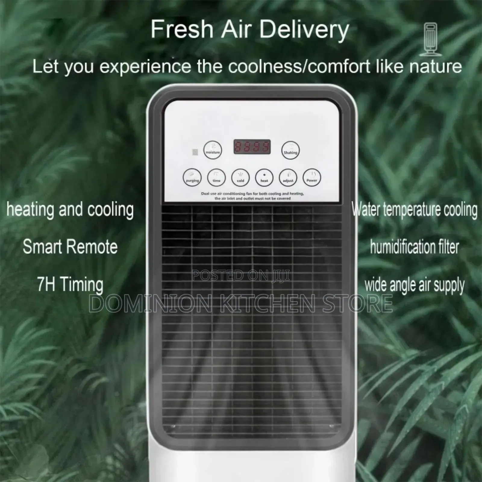 Standing Air Cooling With Humidifier