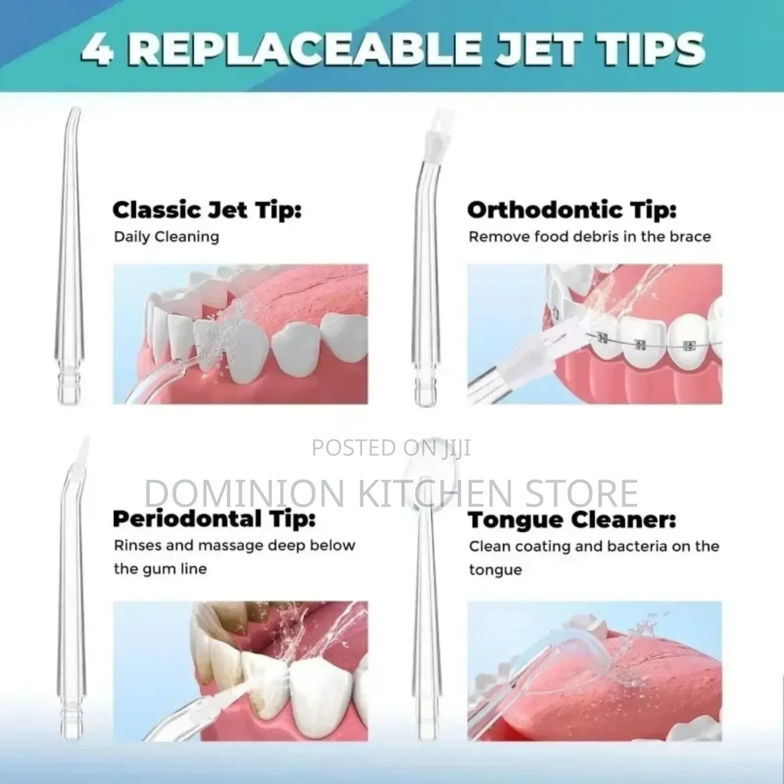 Portable Water Dental Flosser Oral Irrigator